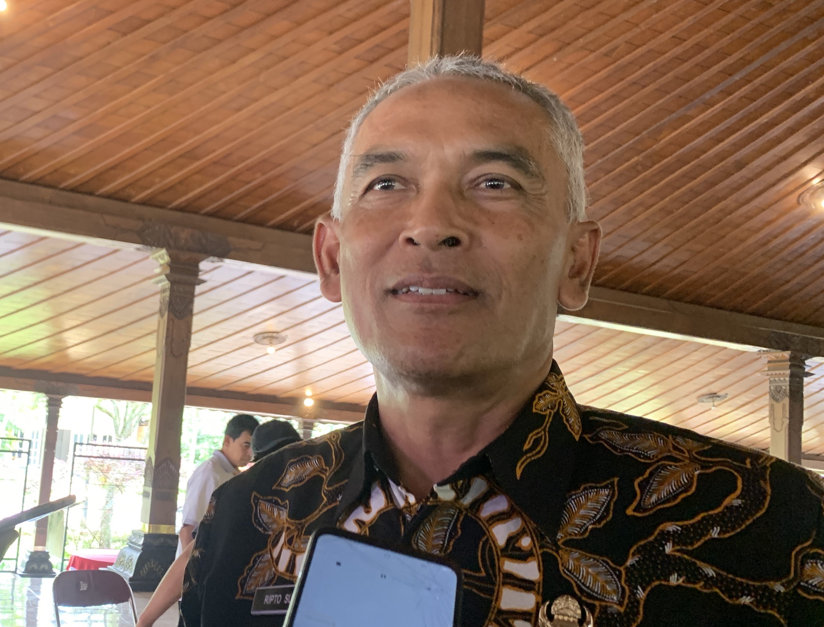 Penjabat Sekretaris Daerah Temanggung  Ripto Susilo