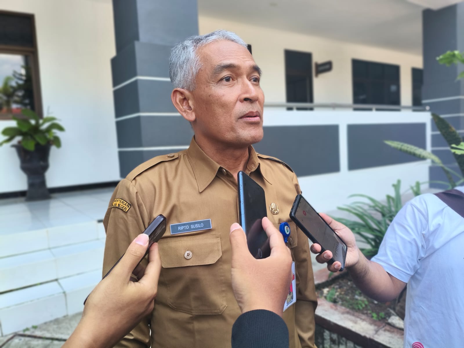 Penjabat Sekda Kabupaten Temanggung Ripto Susilo.
