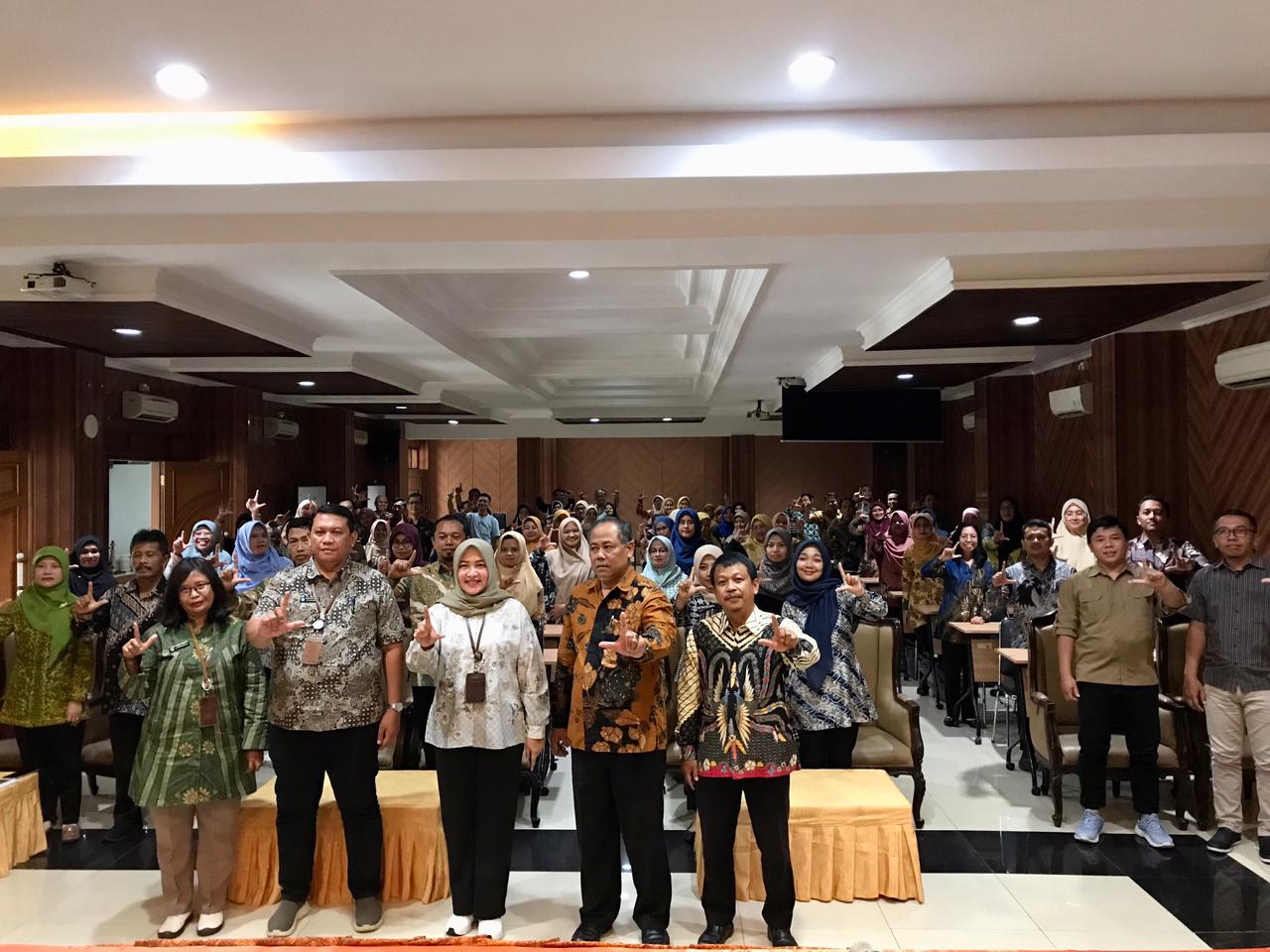 Bimtek pembelajaran mendalam mulok Bahasa Jawa di Balai Bahasa Provinsi Jawa Tengah, Jumat (30/11/2025).