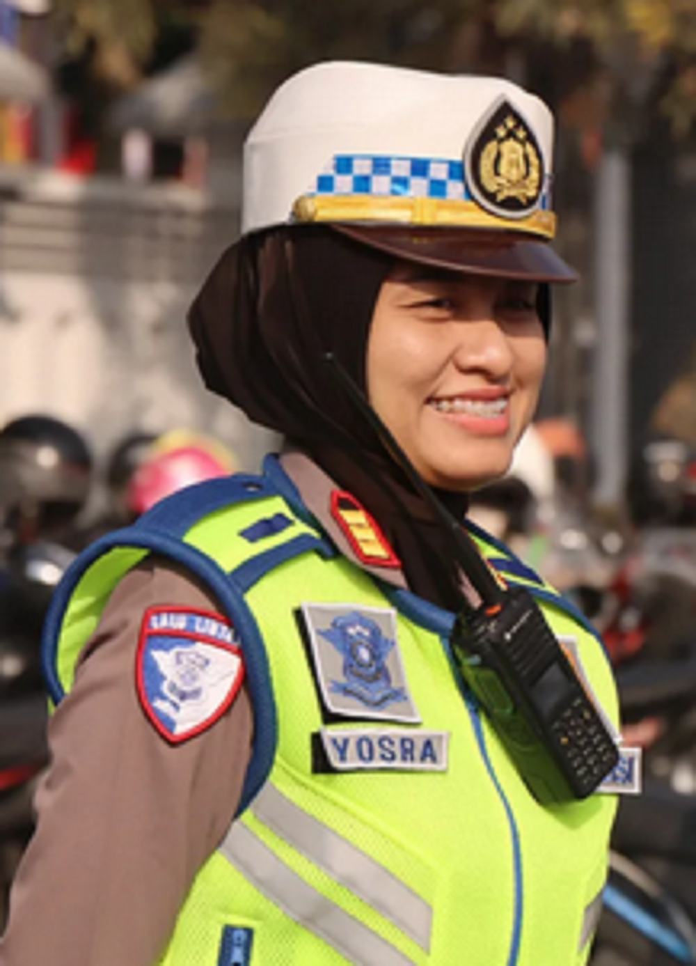 Kasatlantas Polres Temanggung AKP Yosra Meidicta Mandung
