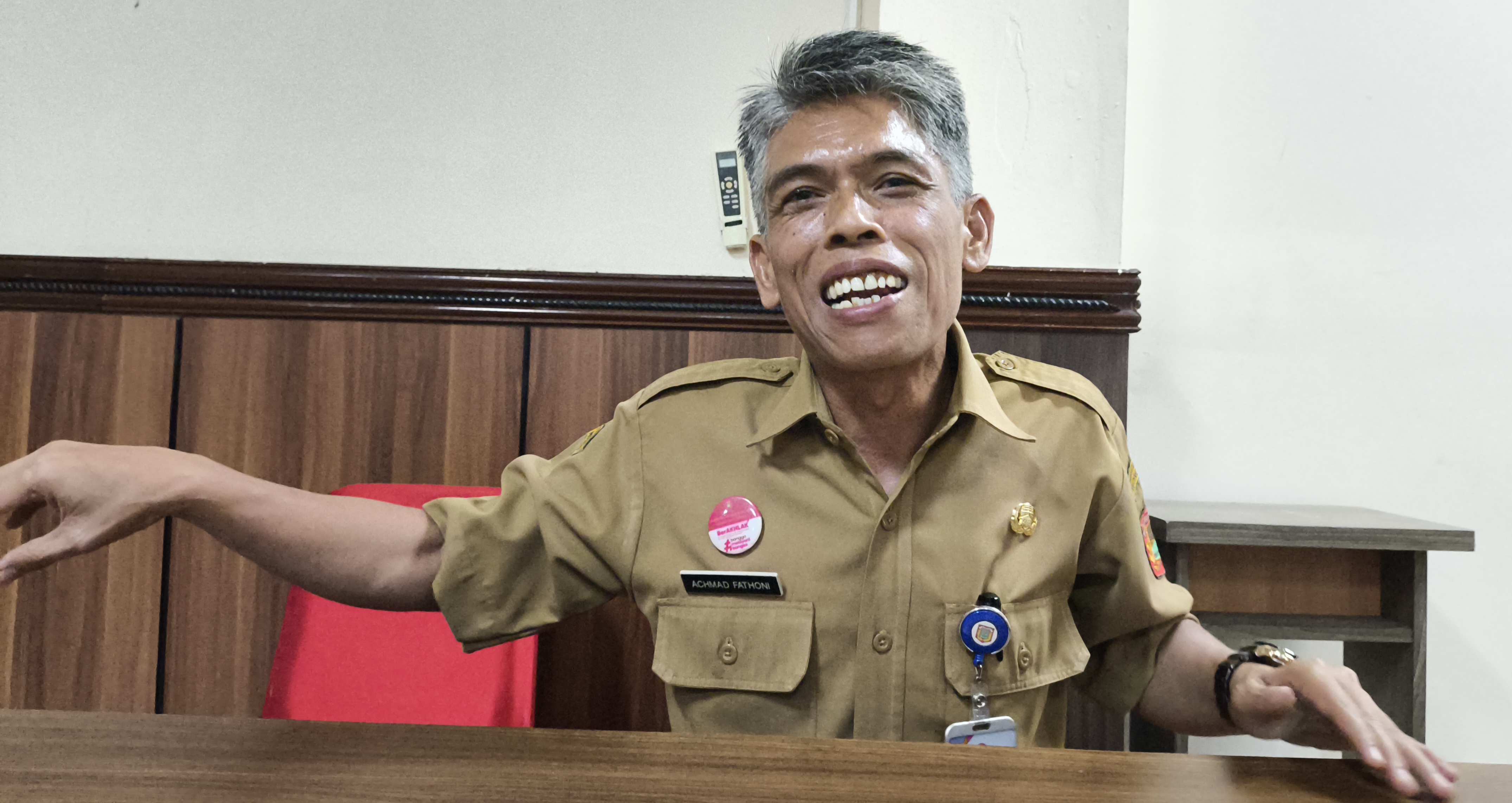 Kepala Disperindagkop UKM Kabupaten Wonosobo Ahmad Fatoni.