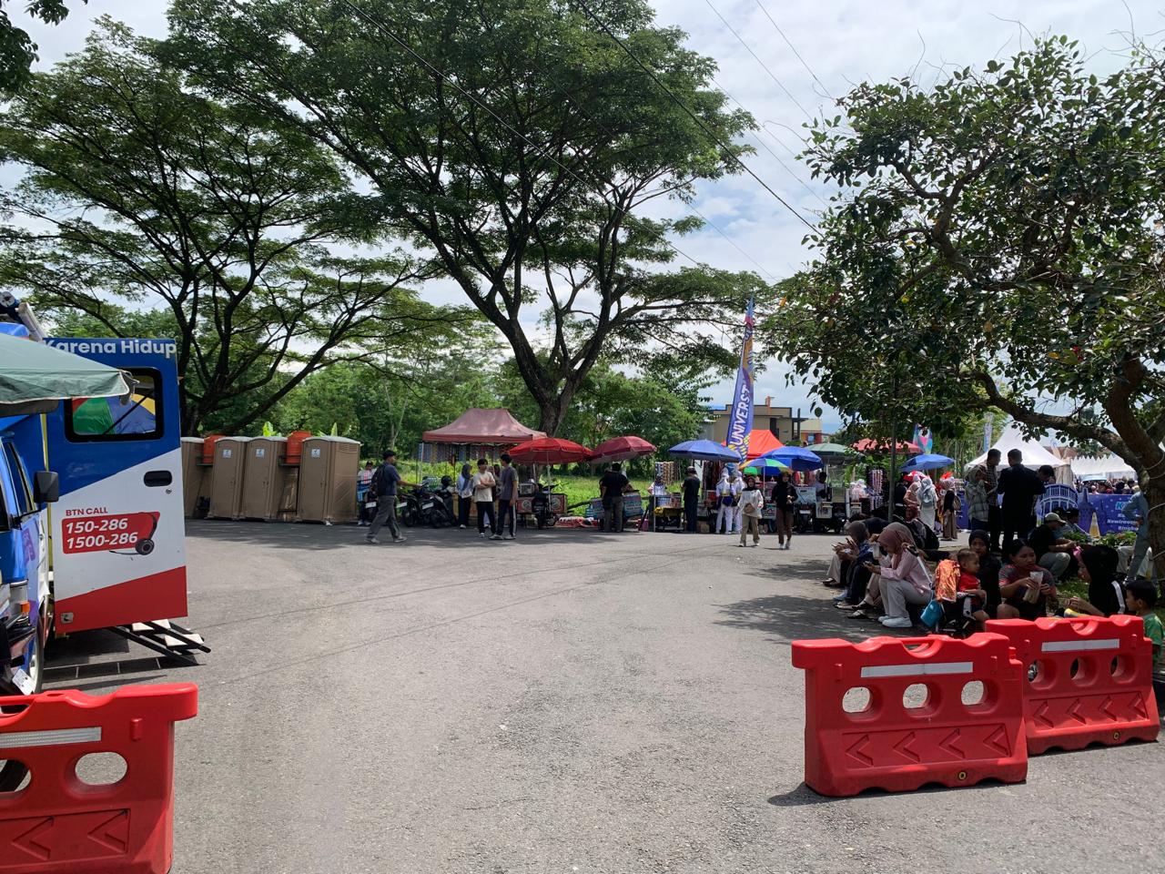 Lokasi Pedagang Kaki Lima di KMI EXPO 2025