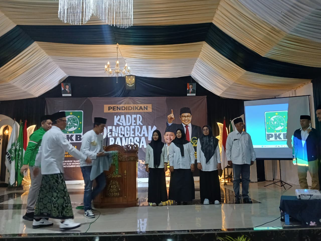 Pelatihan Kader Penggerak Bangsa yang diadakan di Ponpes Nur Ala Nur Desa Kapencar, Kertek Wonosobo, Sabtu (22/11/2025).