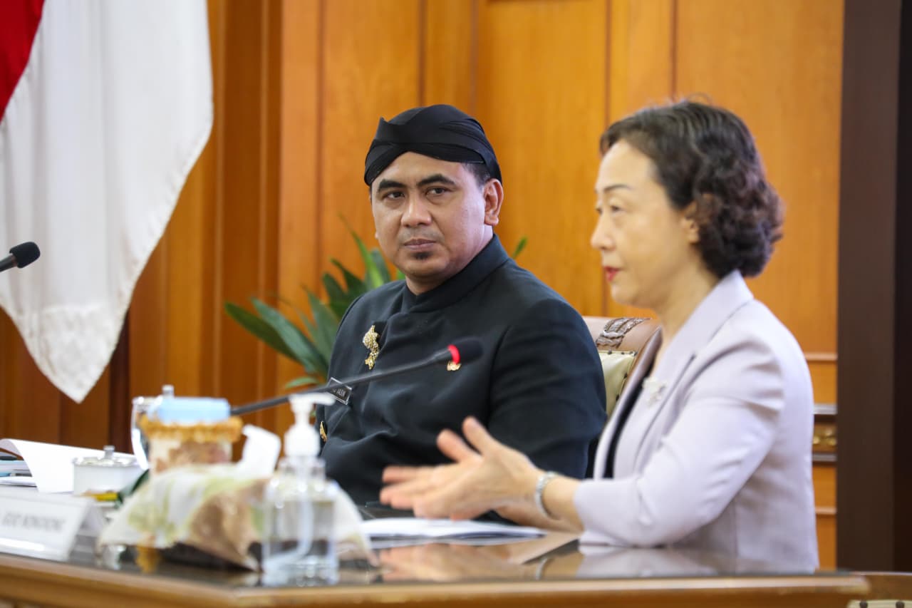 Wakil Gubernur Jawa Tengah Taj Yasin menerima delegasi Pemerintah Provinsi Fujian China, Selasa (25/11/2025).