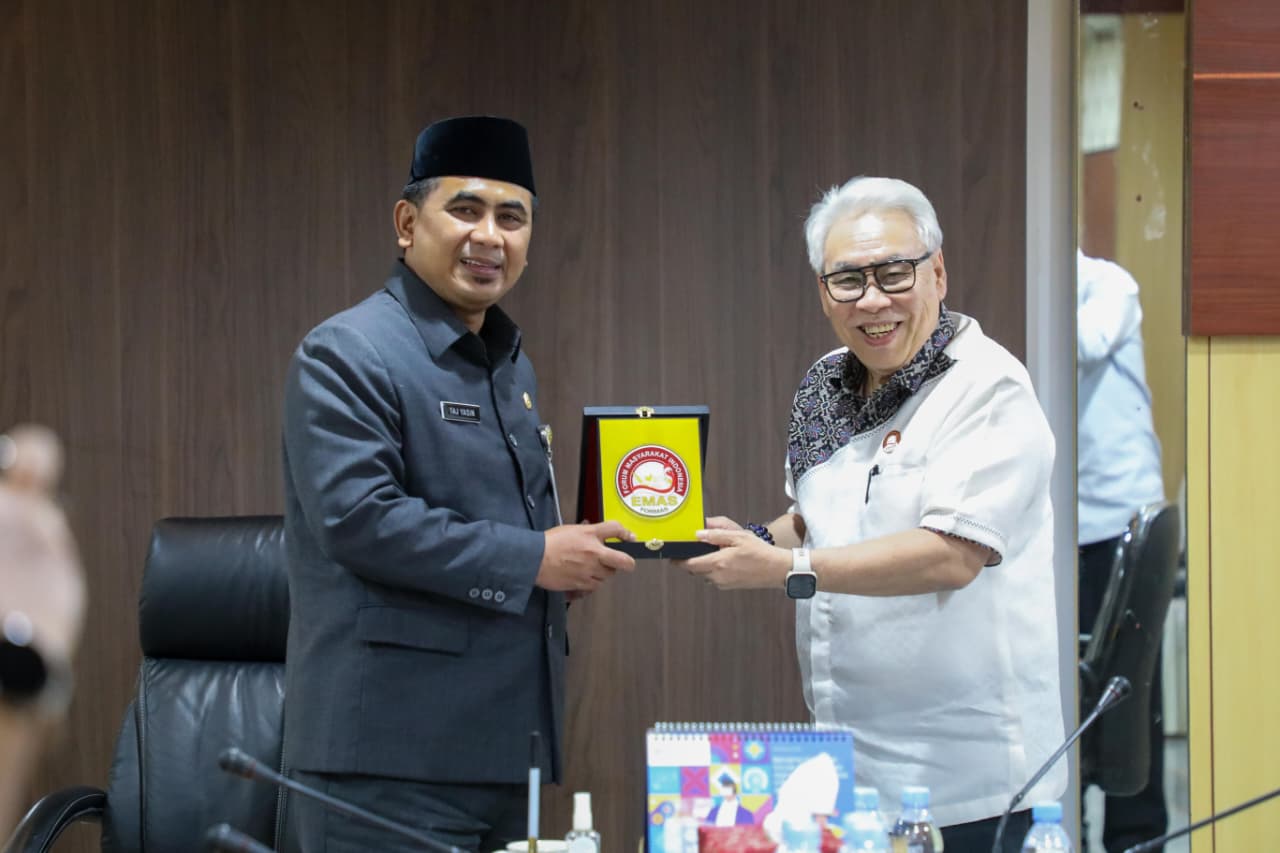 Wakil Gubernur Jawa Tengah, Taj Yasin menerima audiensi perwakilan direksi perusahaan asal Tiongkok, Wanxinda Group, Senin (24/11/2025).