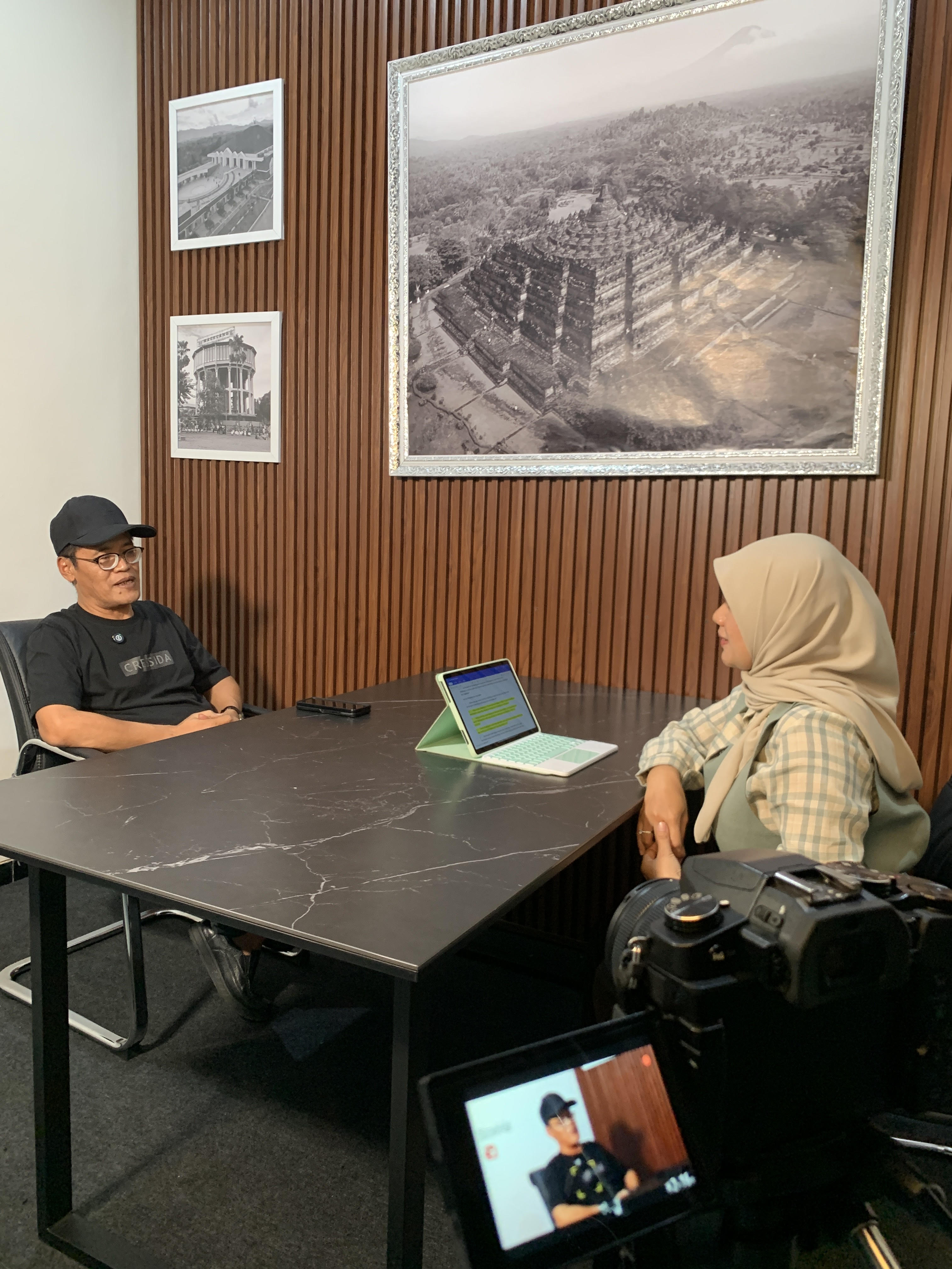 Nur Kholis ketika hadir di acara Bincang-Bincang Jawa Pos TV Jateng di Magelang, Rabu (19/11/205).