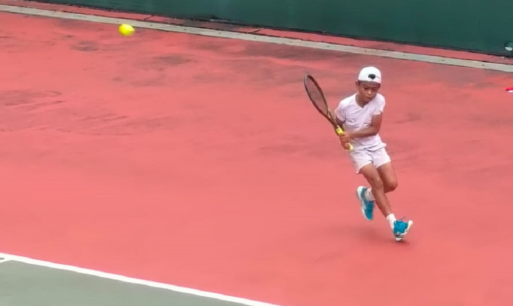 Ammar Althaaf Badruzzaman&nbsp; tampil prima di kejuaraan&nbsp;Asian Tennis Federation (ATF) di Brunei Darussalam.&nbsp;