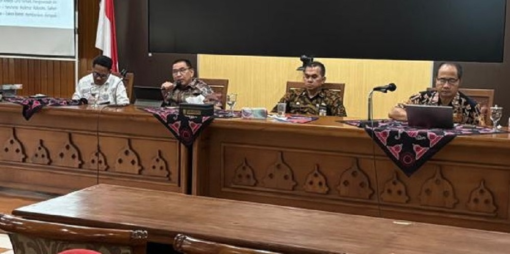 Rapat koordinasi penanggulangan kemiskinan tahun 2025 yang digelar di Ruang Bina Karya Setda Kabupaten Magelang, Kamis (4/12/2025).