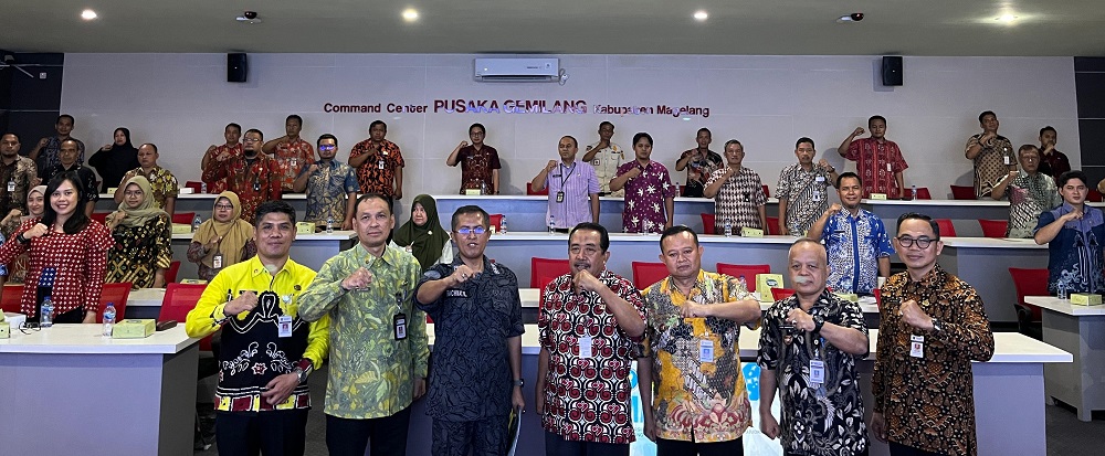 Sinergitas BNNK Magelang dengan Pemkab Magelang dalam menjalankan program P4GN.  &nbsp;