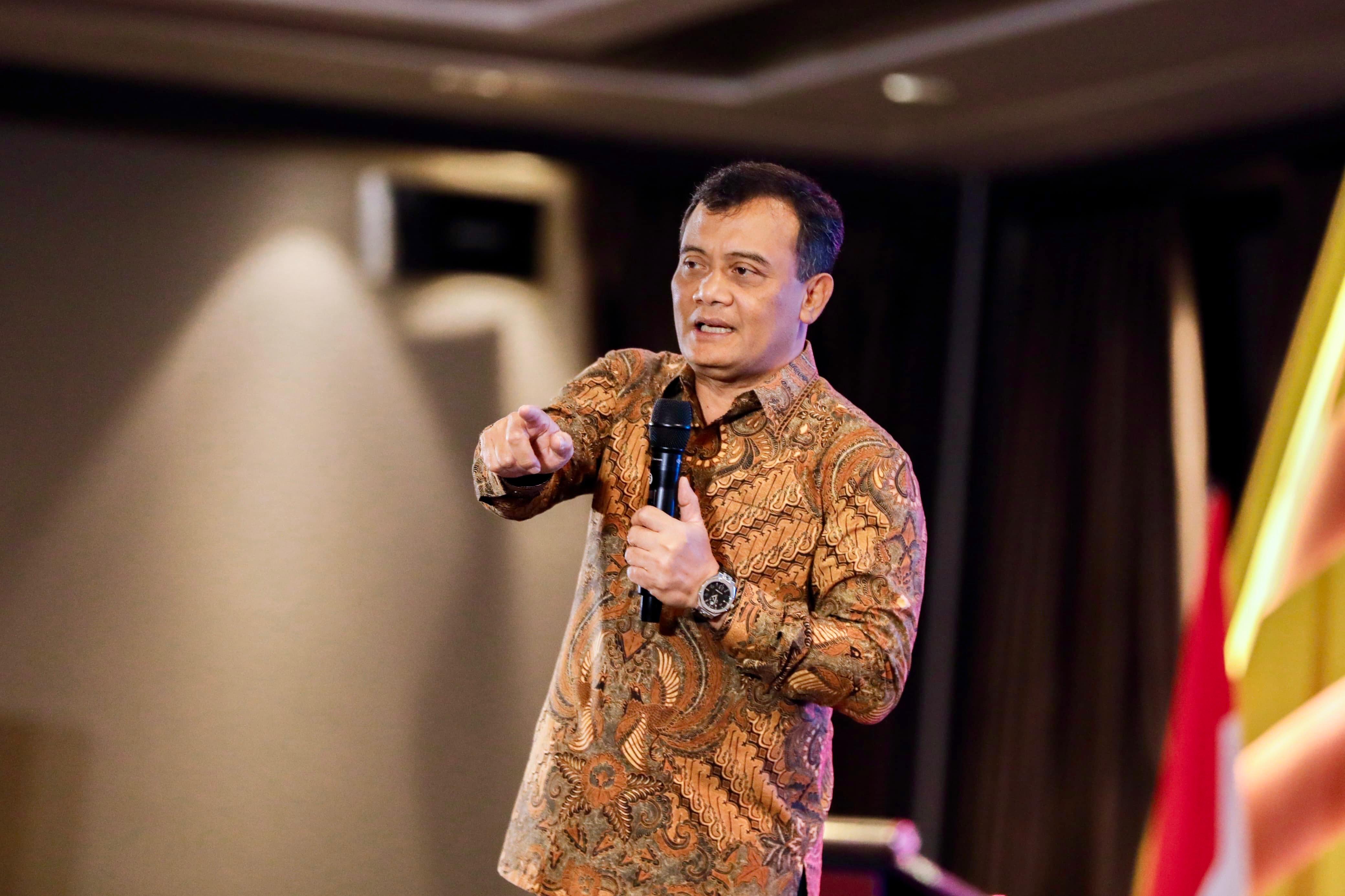 Gubernur Jawa Tengah Ahmad Luthfi dalam Solo Invesment Forum, Jumat (12/12/2025).