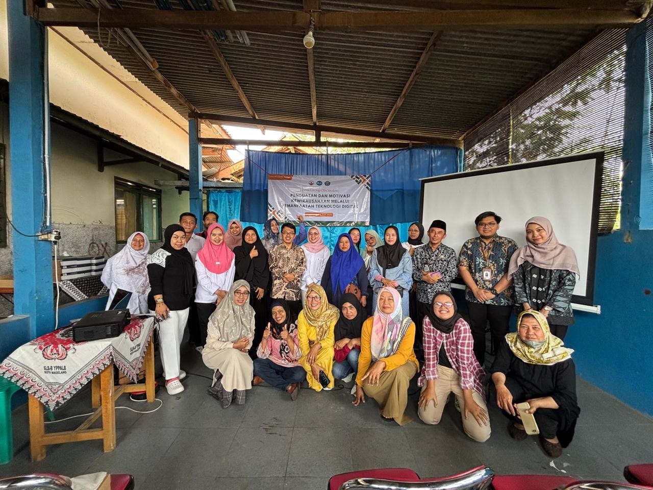Tim Pengabdian kepada Masyarakat Untidar mengadakan kegiatan pengabdian di SLB-B YPPALB Kota Magelang, pada 23 Juli 2025.