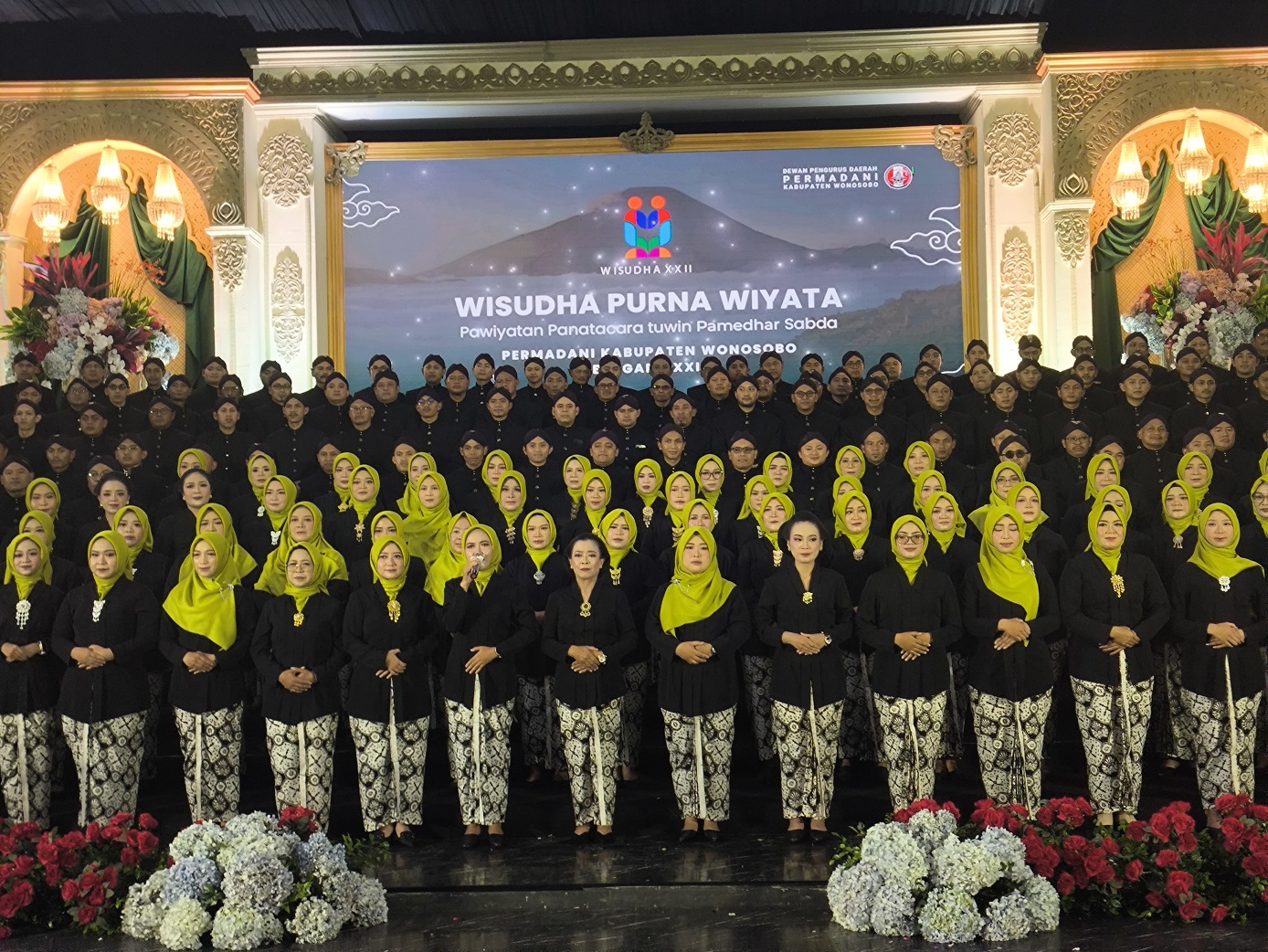 Anggota Permadani Wonosobo diwisuda Minggu (21/12/2025) di Sasana Adipura Kencana.