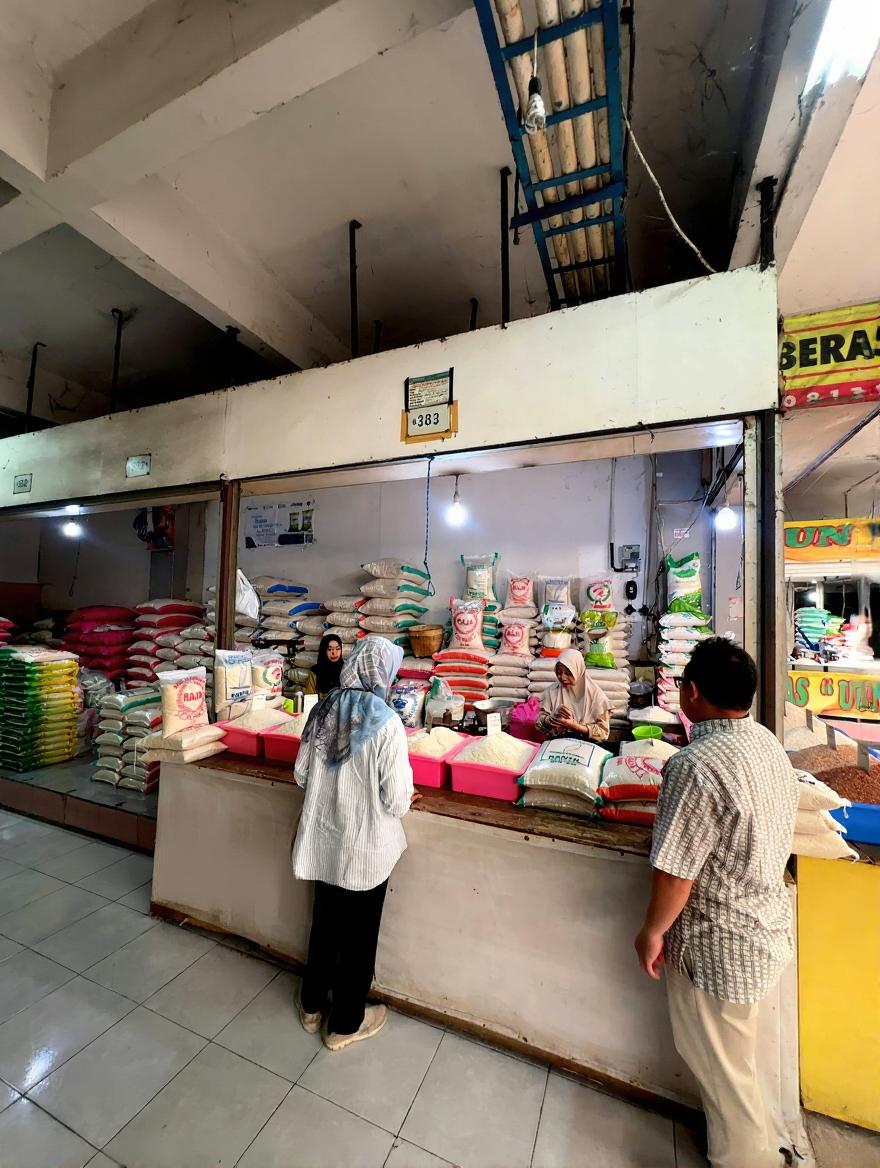 Bulog Cabang Magelang mengadakan pemantuan ketersediaan stok beras SPHP di beberapa titik lokasi di wilayah  Magelang, pada Rabu (24/12/2025).