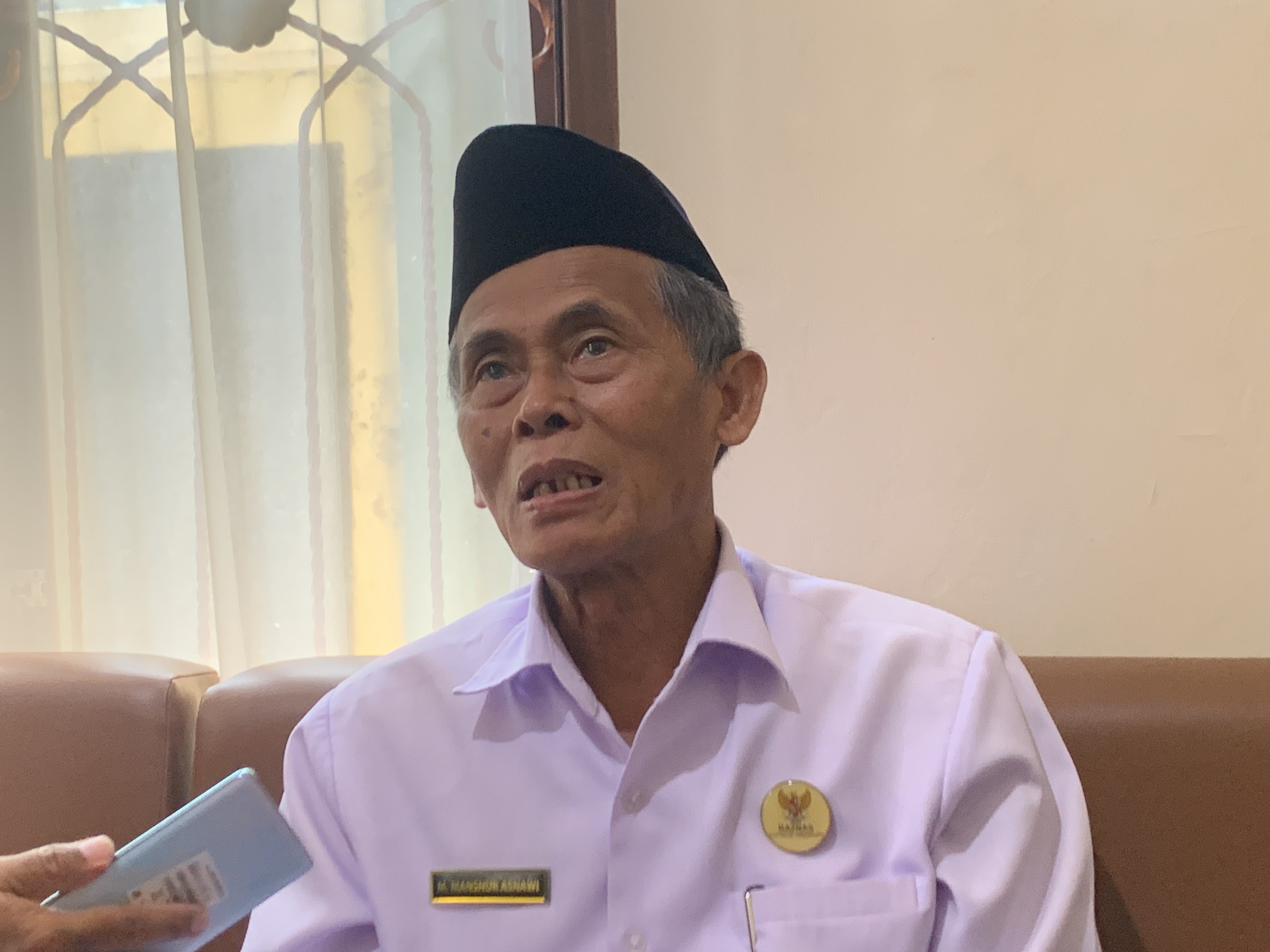 Ketua Baznas Temanggung Manshur Asnawi