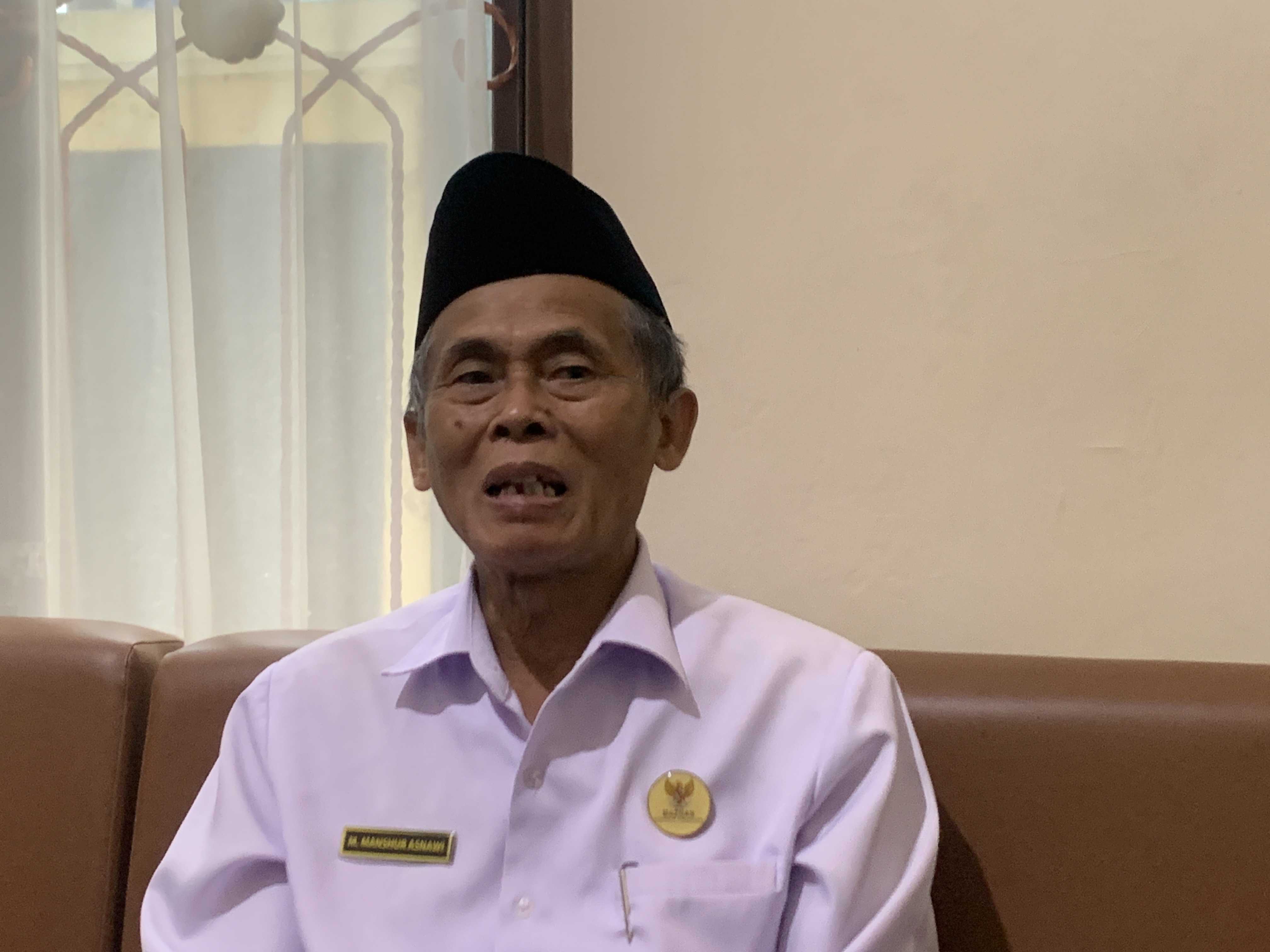 Ketua Baznas Temanggung Manshur Asnawi