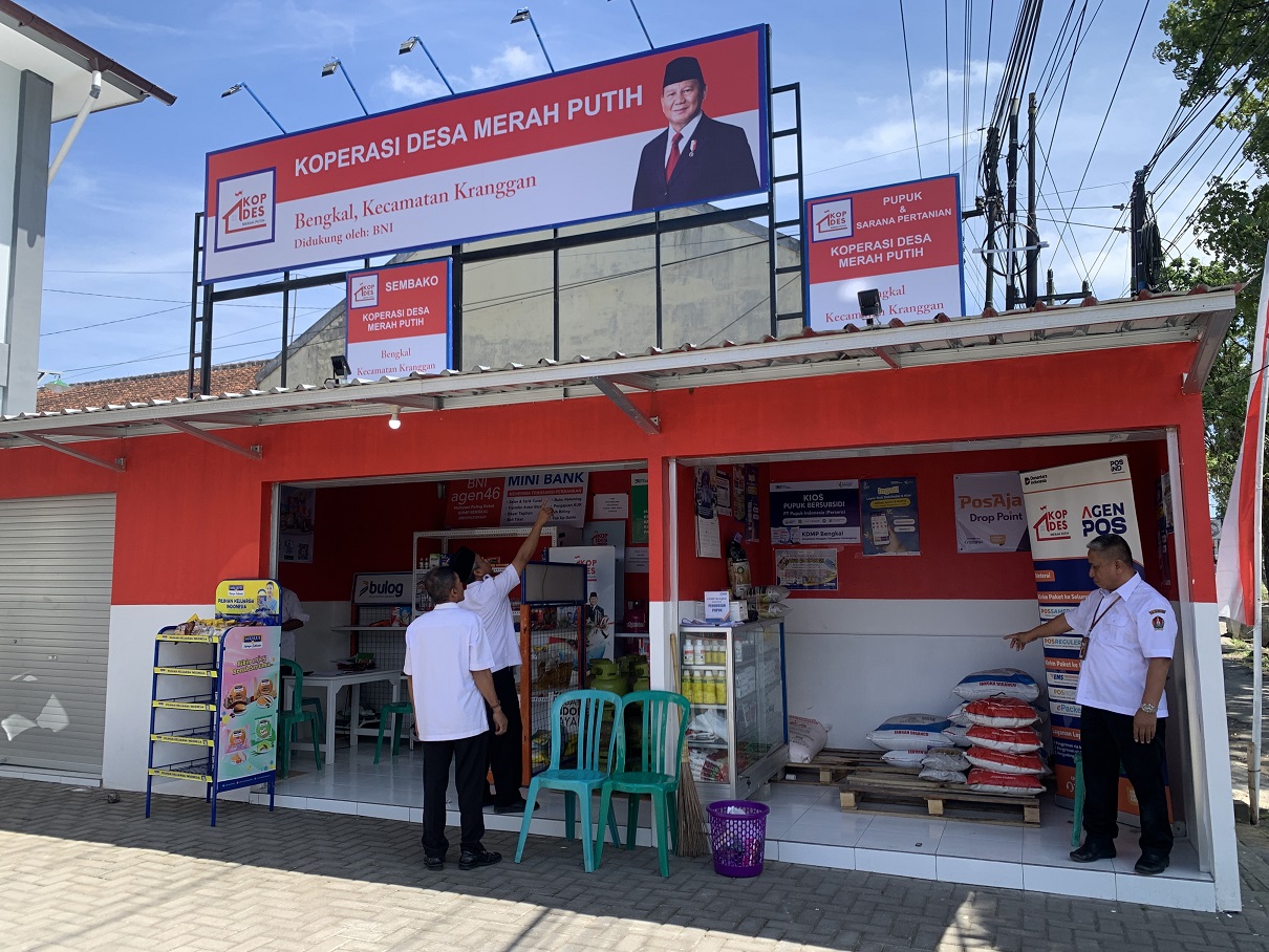 KDMP di Desa Bengkal Kecamatan Kranggan sudah berjalan. Sementara di desa lain ada yang tengah mencari lahan.