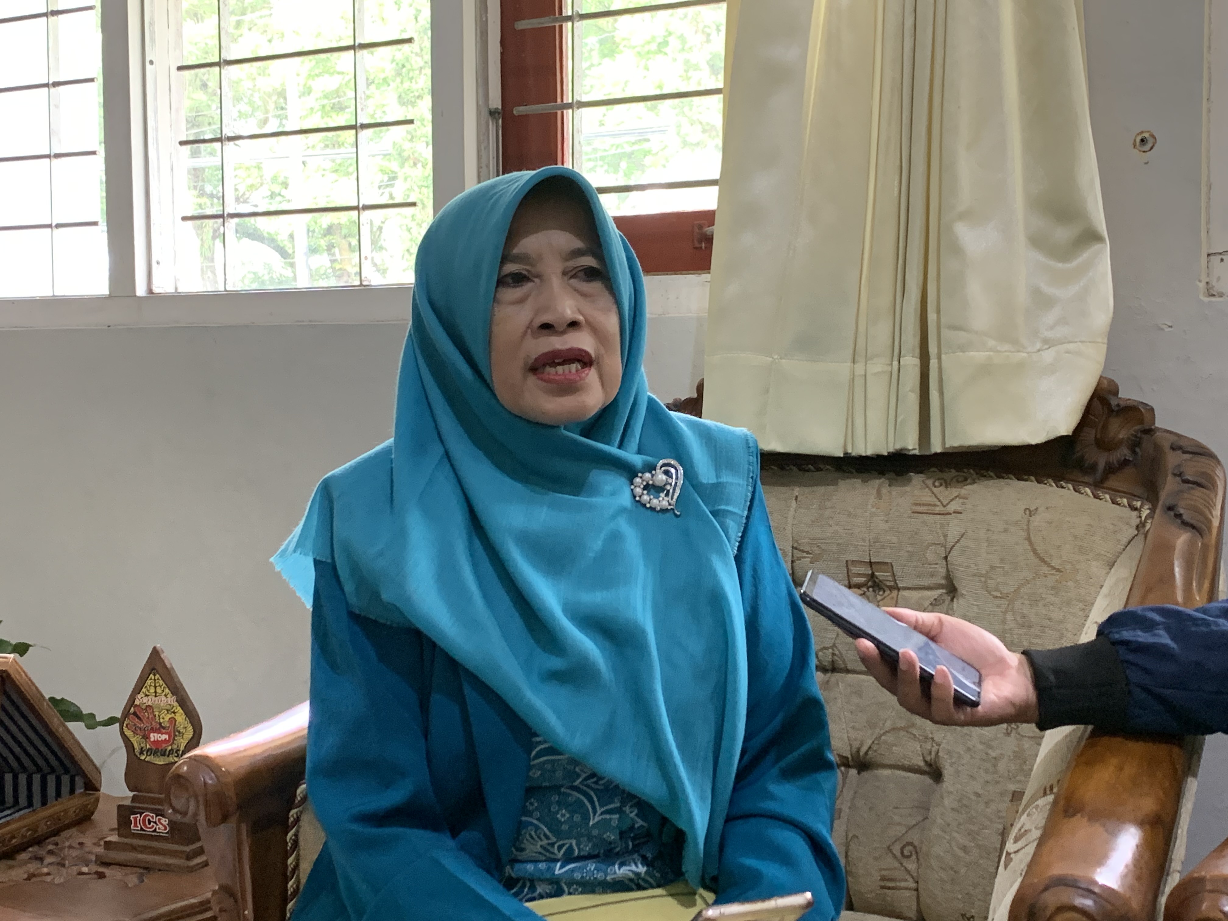 Kepala Dinas Perindustrian dan Tenaga Kerja (Dinperinaker) Kabupaten Temanggung, Sri Endang Praptaningsih.