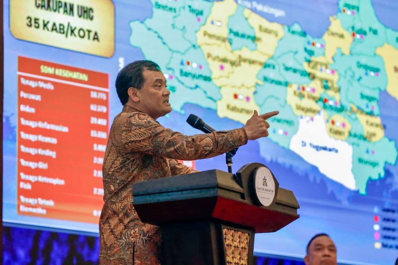 Gubernur Jawa Tengah Ahmad Luthfi.