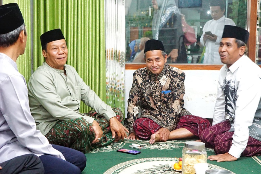 Wakil Bupati Magelang Sahid saat menghadiri acara Walimatut Tasyakur Lil Ikhtitam sekaligus Haul Almaghfurlah KH Muhammad Abbas ke-30.