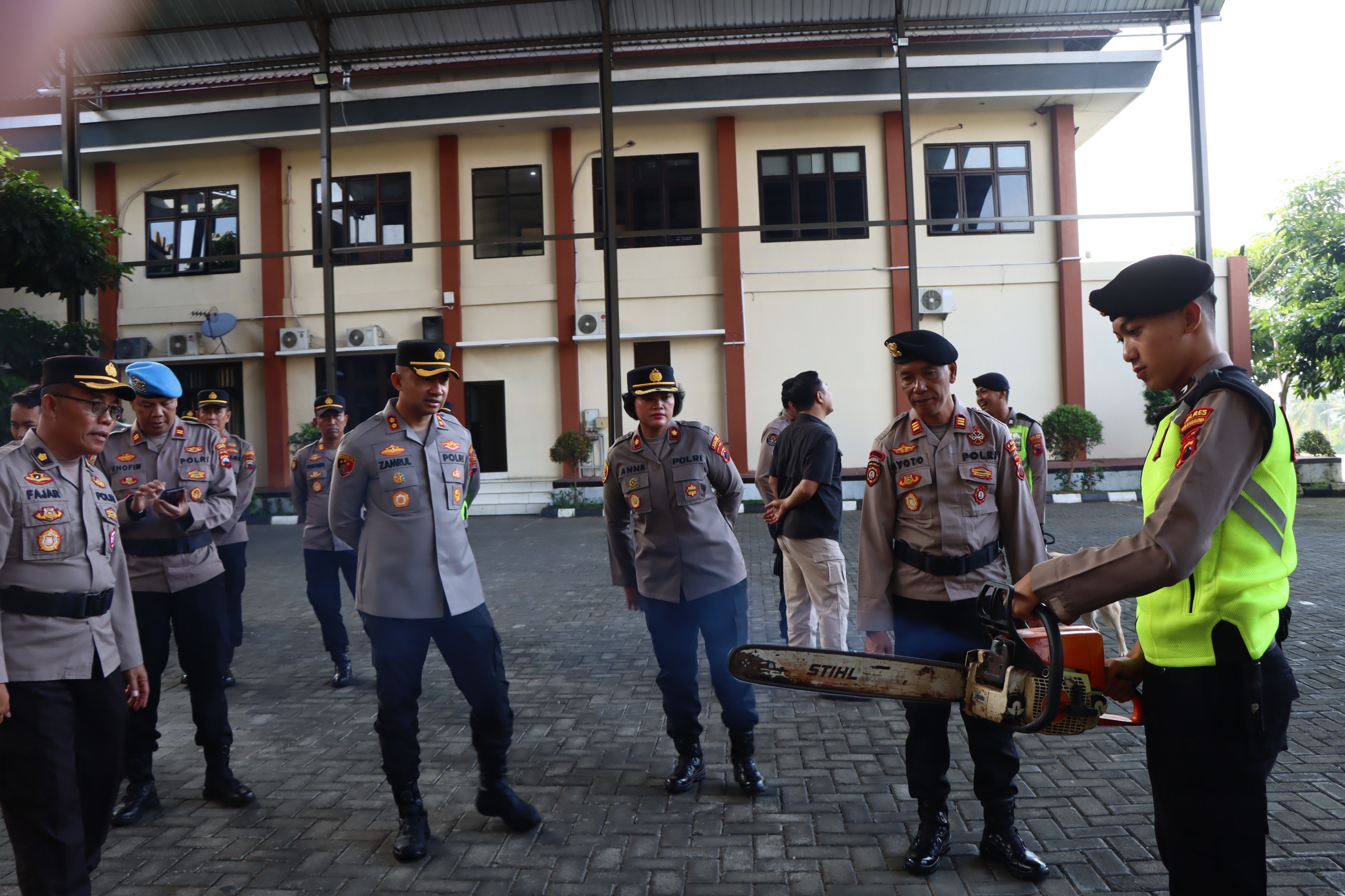 Pengecekan alat khusus sebagai antisipasi potensi bencana di wilayah Kabupaten Temanggung.