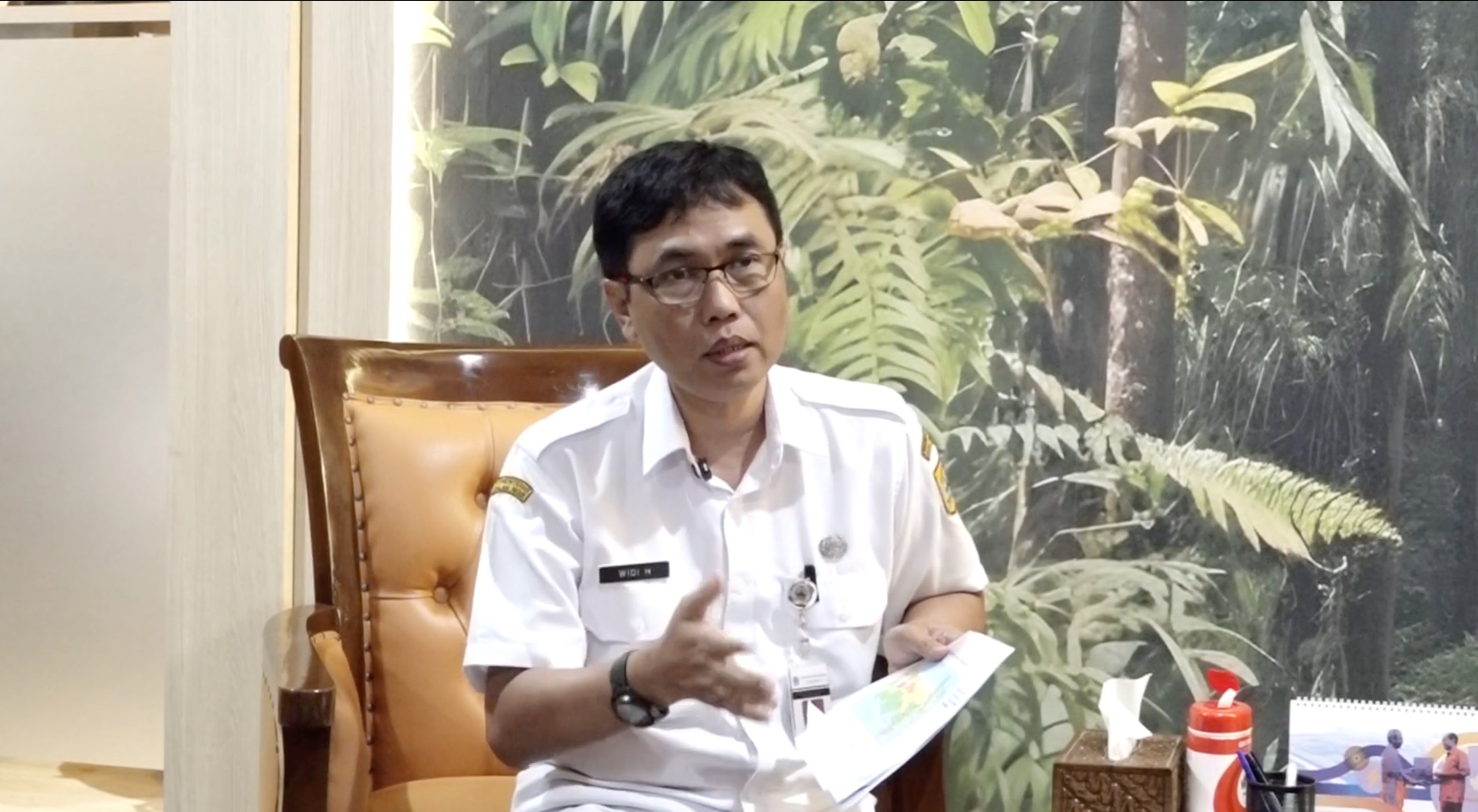 Kepala Dinas Lingkungan Hidup dan Kehutanan Provinsi Jawa Tengah Widi Hartanto.