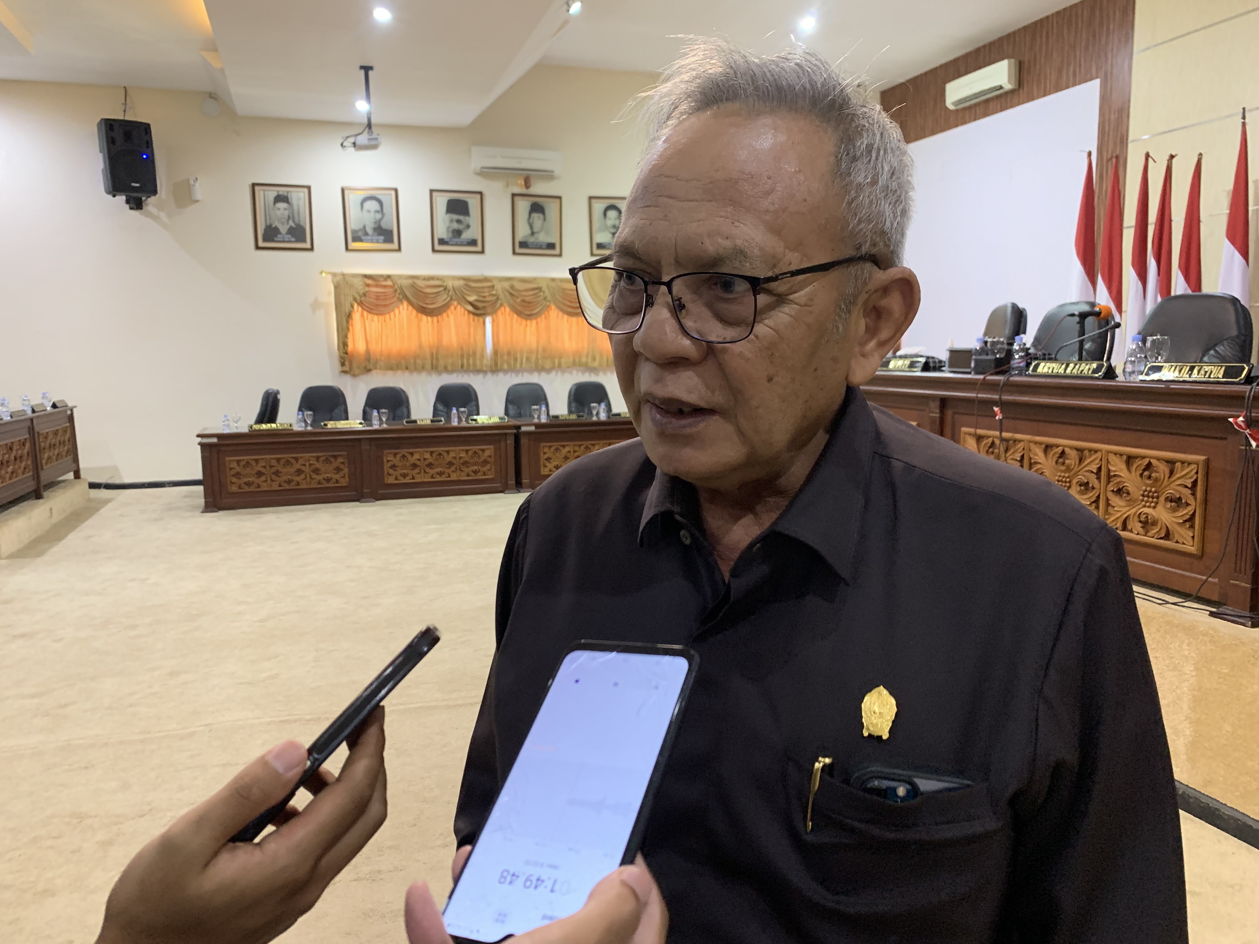 Ketua DPRD Kabupaten Temanggung Tunggul Purnomo.