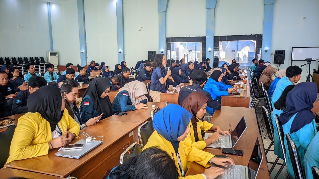 Dialog kebahasaan yang diadakan Balai Bahasa Provinsi Jawa Tengah, Kamis (29/1/2026) di balairung kantor setempat.