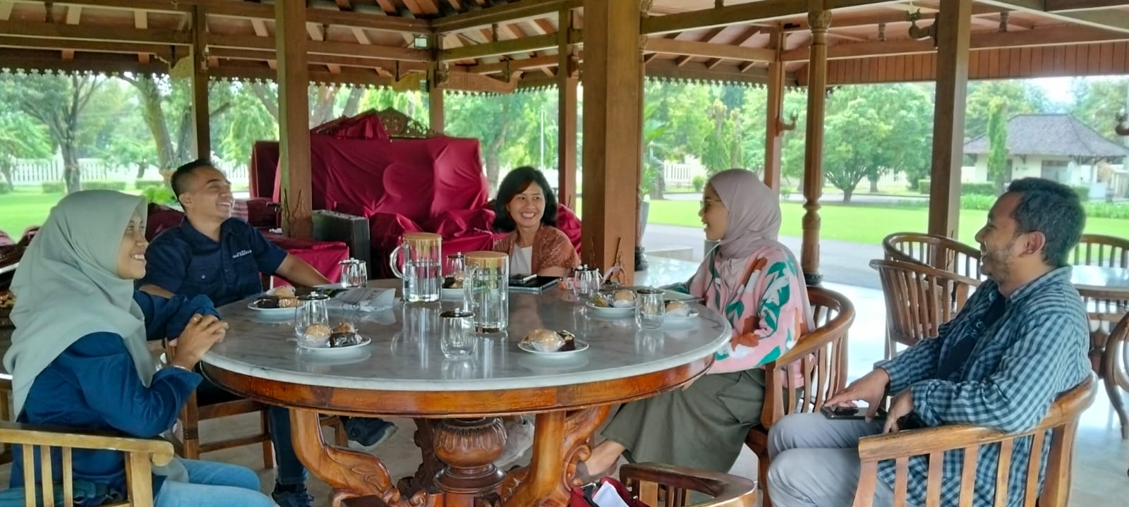 Silaturahmi Jawa Pos Radar Magelang di kantor PT Taman Wisata Candi Borobudur, Prambanan dan Ratu Boko, Selasa (3/2/2026).