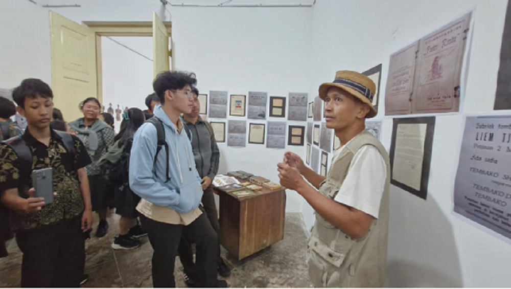 Pameran jejak Pecinan di Kota Magelang yang digelar di Lokabudaya Soekimin Adiwiratmoko.