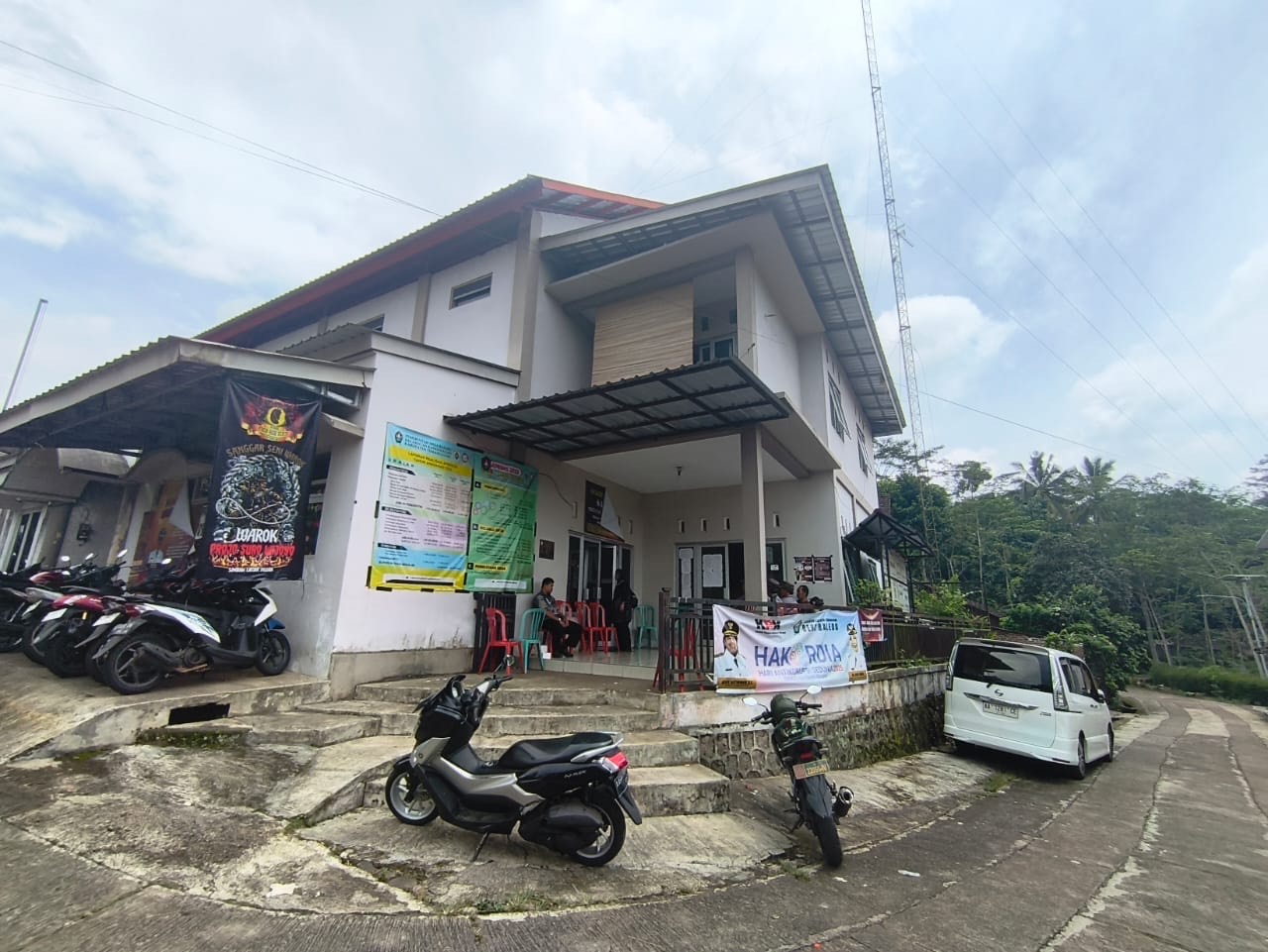 Kantor desa Baledu yang berada di wilayah Kecamatan Kandangan, Temanggung.