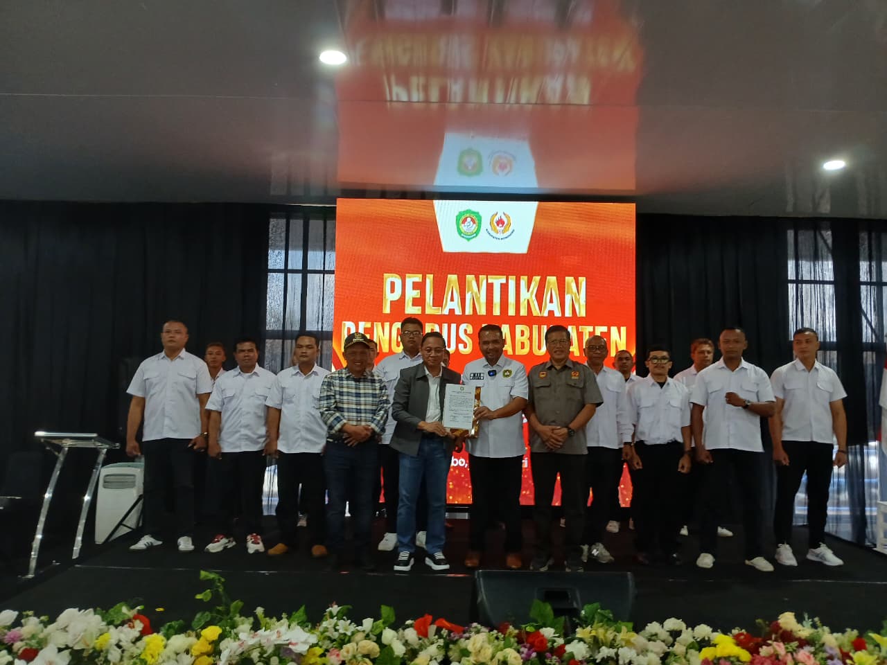 Pelantikan Pertina Kabupaten Wonosobo periode 2026-2030, Selasa (17/2/2026).