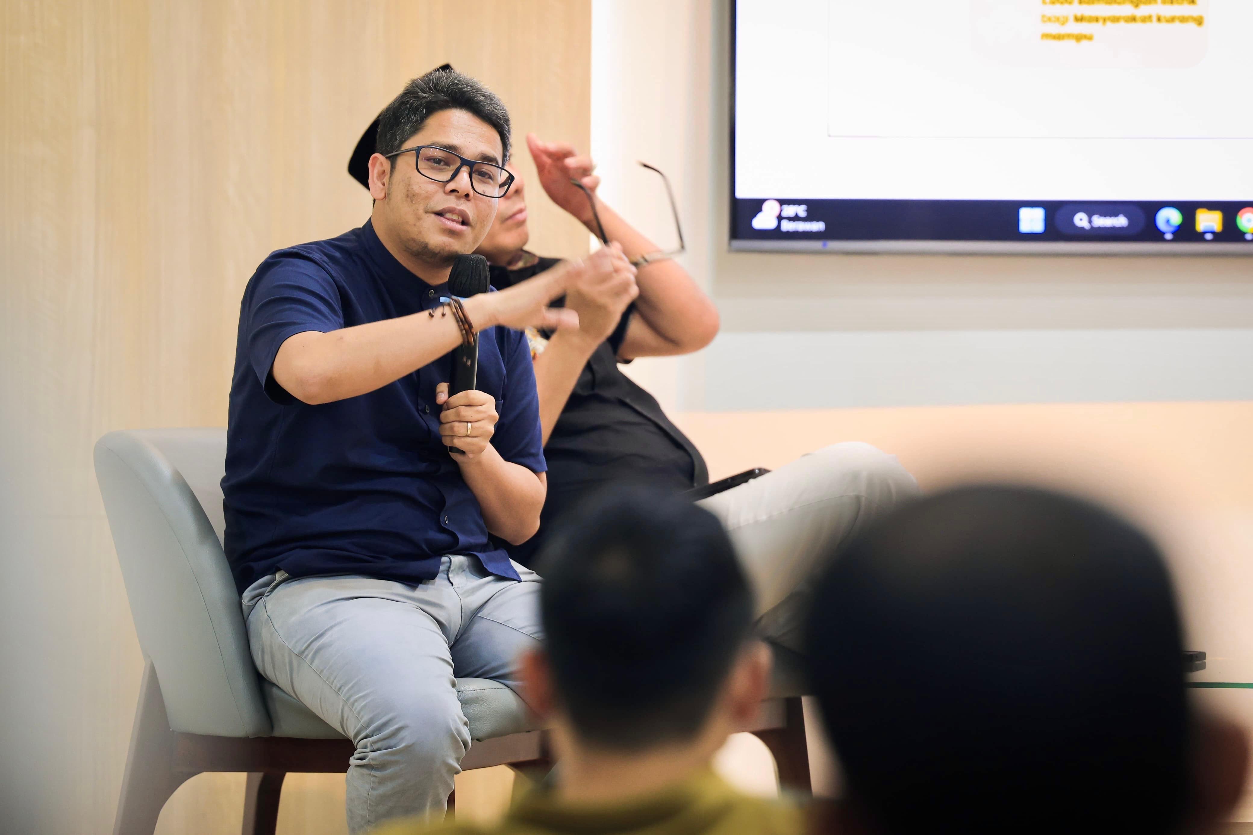 Ketua Tim Percepatan Pembangunan Daerah (TPPD) Provinsi Jawa Tengah, Zulkifli Gayo dalam FGD satu tahun kepemimpinan Luthfi-Yasin di kantor gubernuran Senin (23/2/2026).