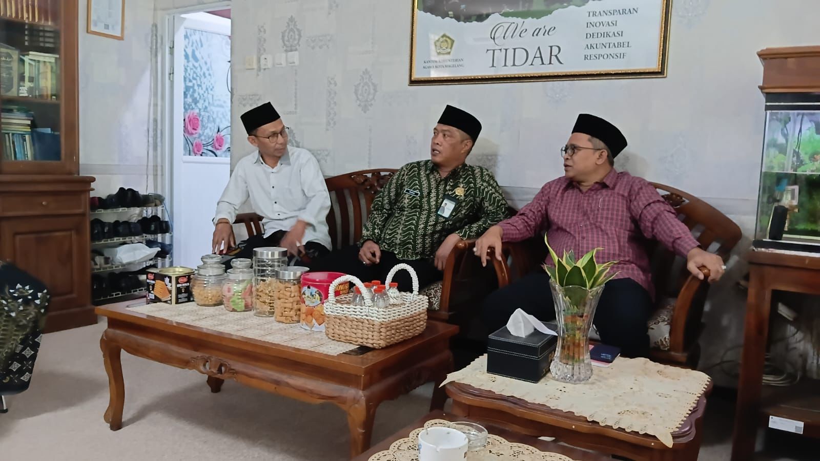 Anggota Komisi VIII DPR RI  Wibowo Prasetyo melakukan kunjungan kerja pada masa reses ke Kantor Kementerian Haji dan Umrah (Kemenhajum) Kota Magelang, Kamis (26/2/2026) 