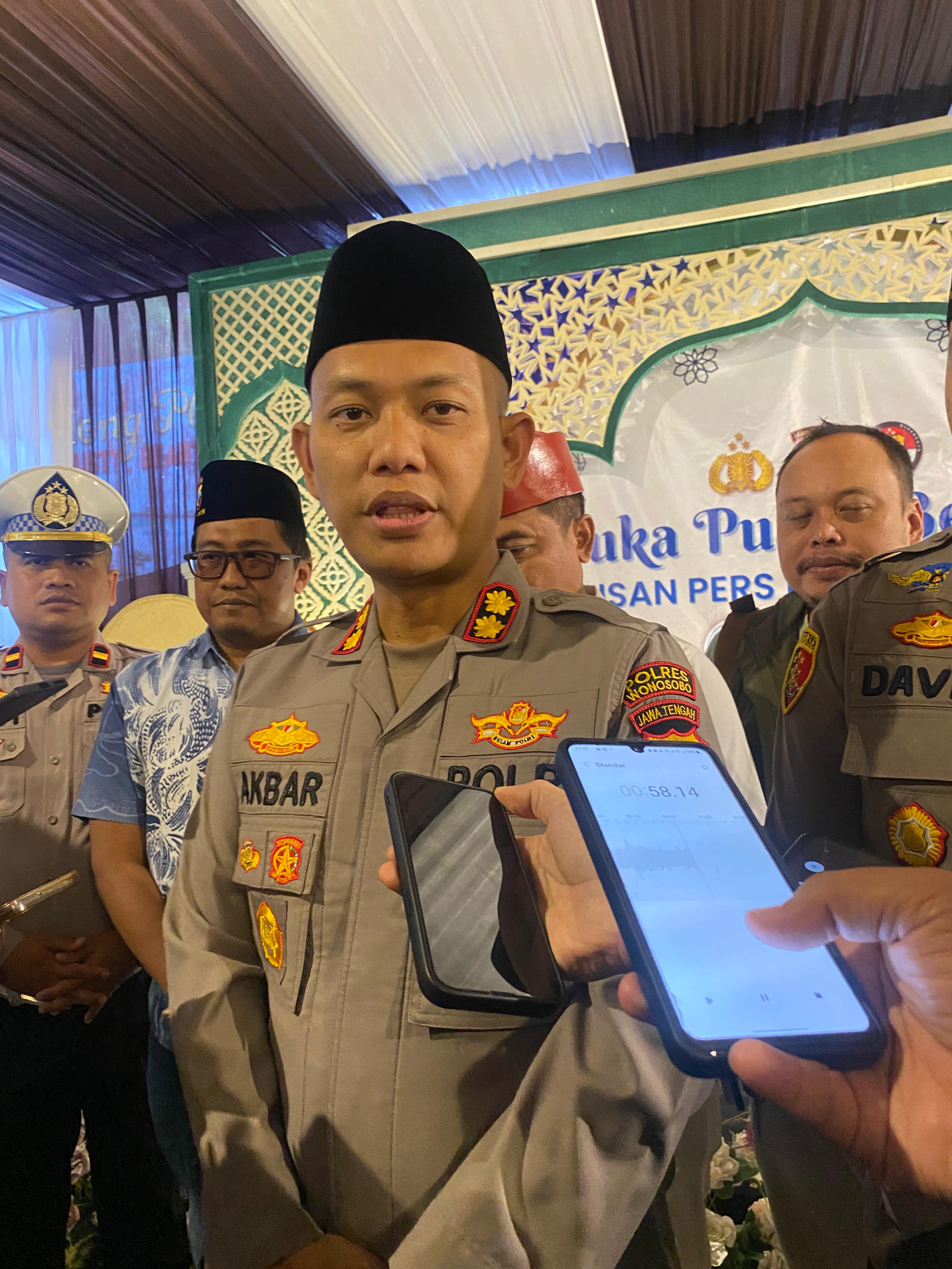 Kapolres Wonosobo AKBP M Kasim Akbar Bantilan