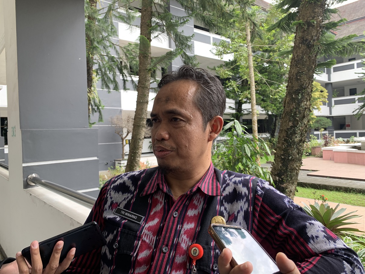 Sekretaris Daerah Kabupaten Temanggung Tri Winarno.