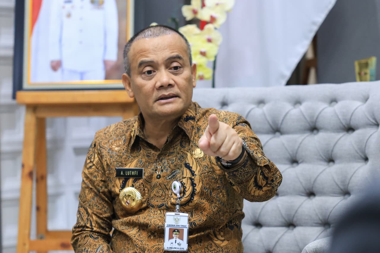 Gubernur Jawa Tengah Ahmad Luthfi