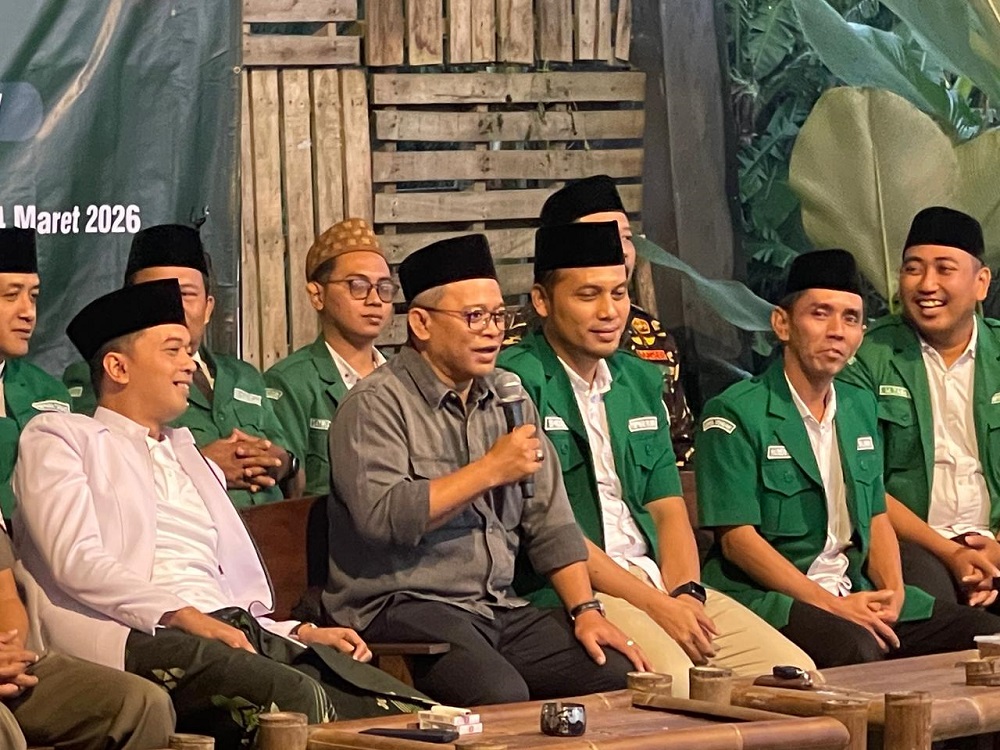 Masa reses Anggota DPR RI Komisi VIII Wibowo Prasetyo diwarnai dialog terbuka bersama jajaran Gerakan Pemuda Ansor (GP Ansor) se-eks Karesidenan Kedu di Magelang, Rabu (4/3/2026).