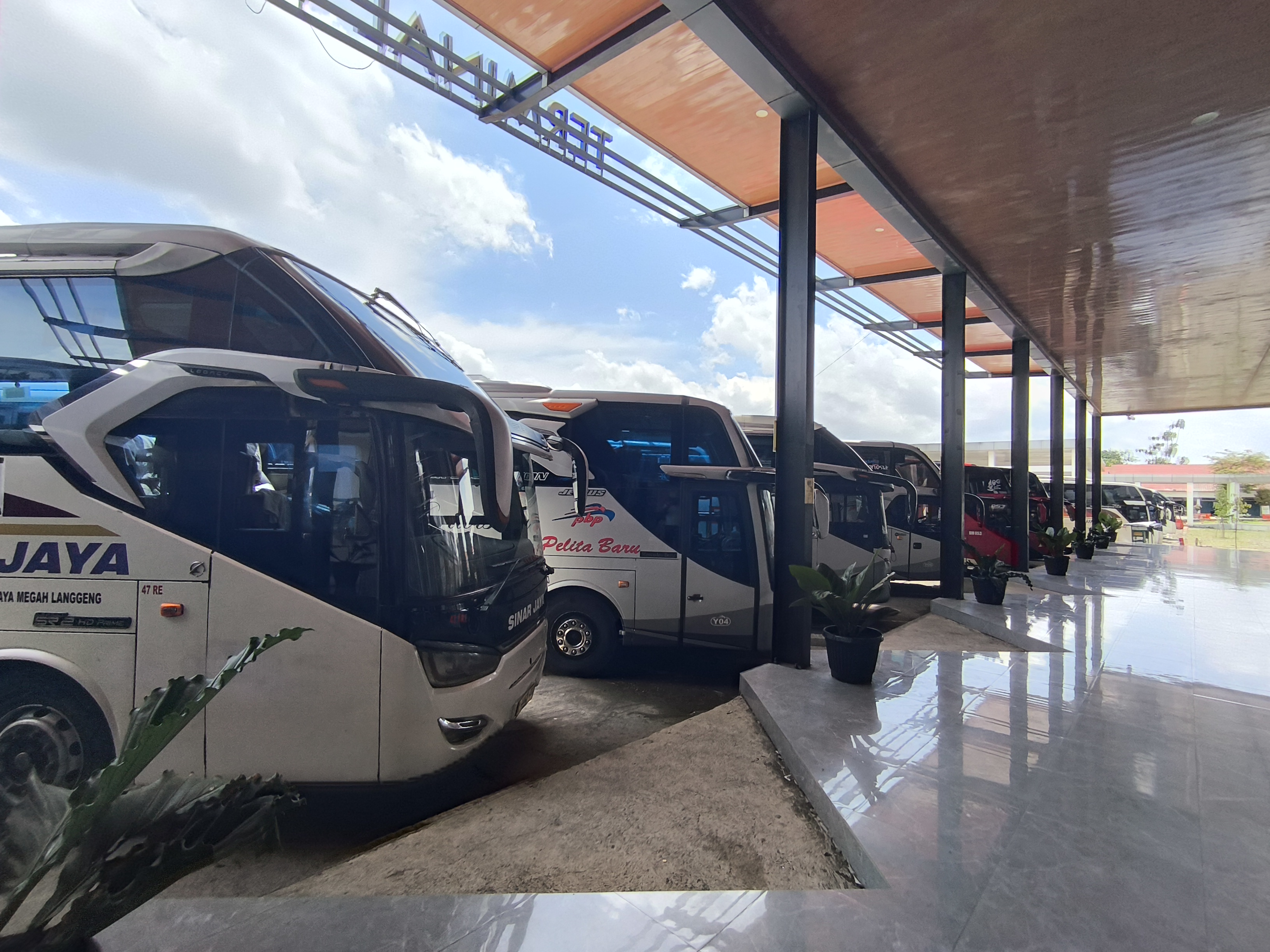 Terminal Mendolo Wonosobo siap menyambut pemudik Lebaran tahun ini. 