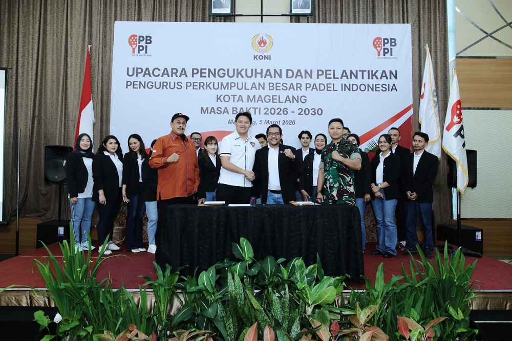 Perkumpulan Besar Padel Indonesia (PBPI) Kota Magelang dikukuhkan di Hotel Atria Magelang  