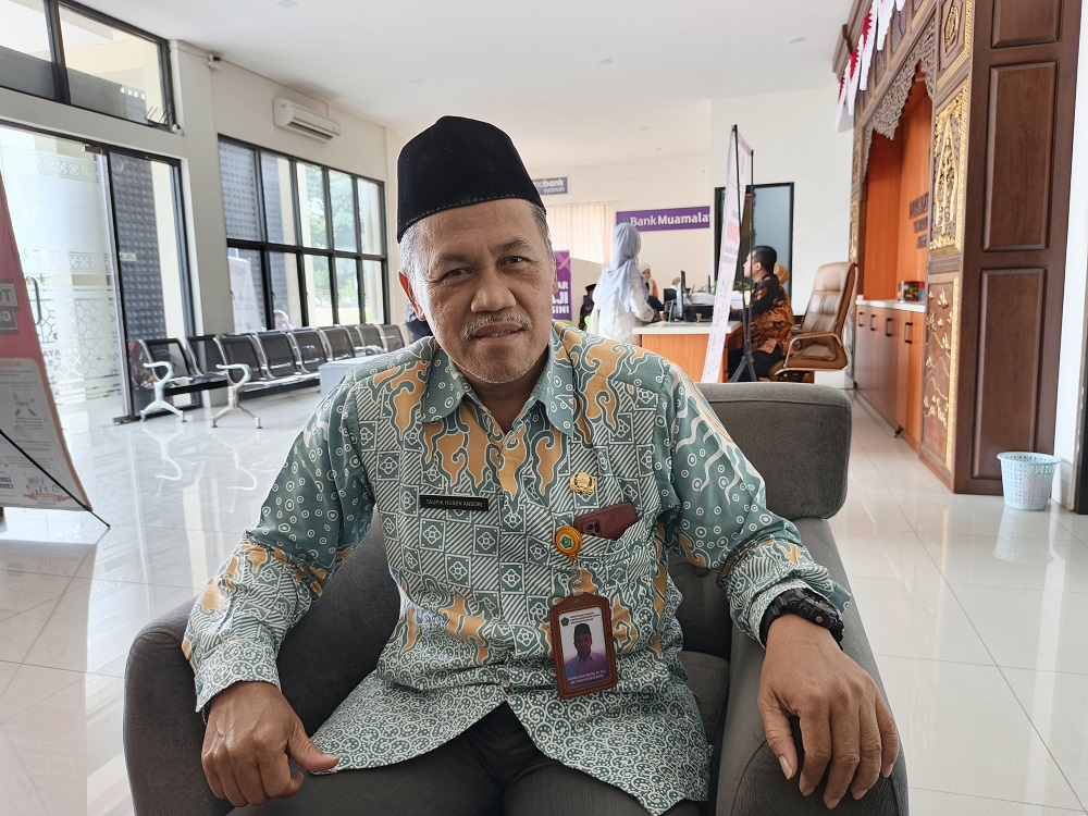 Kepala Kantor Kementerian Haji dan Umrah Kabupaten Magelang Taufik Husen Ansori   