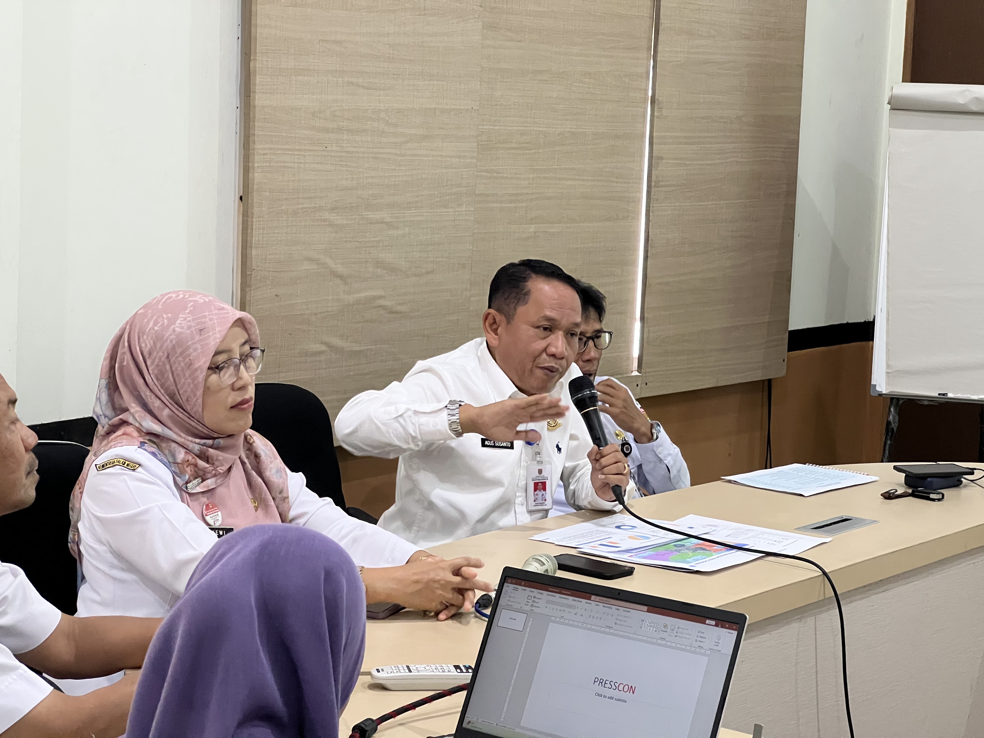 Kepala Disperkimhub Wonosobo Agus Susanto.