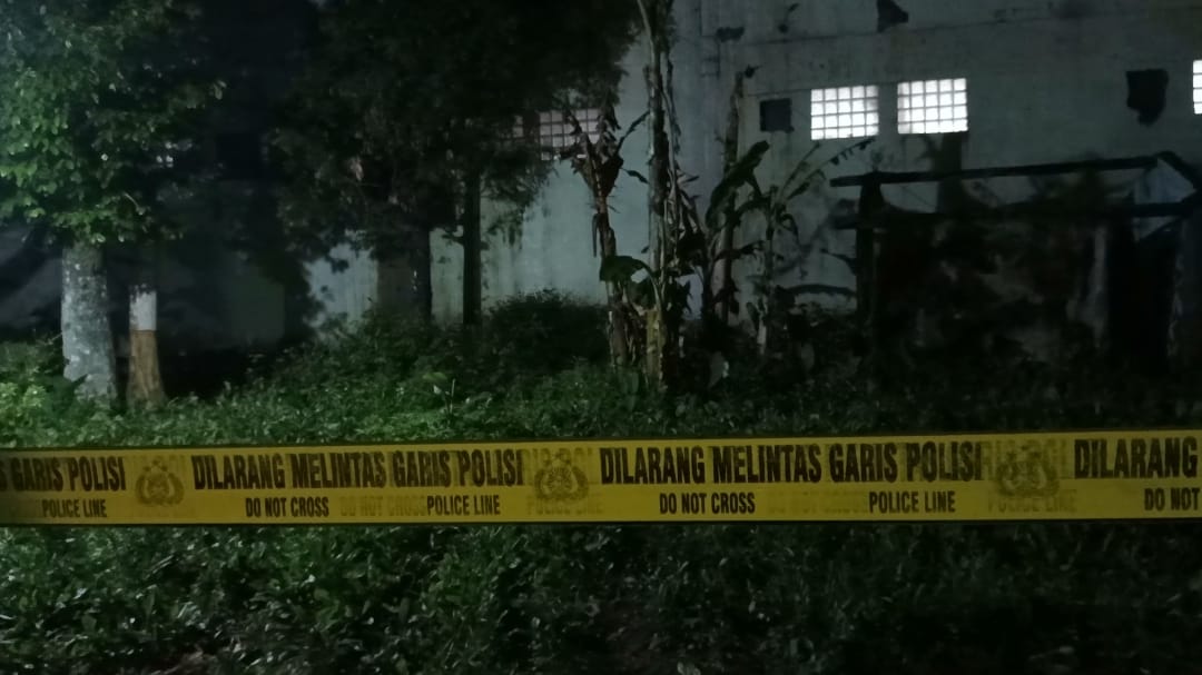 TKP penemuan mayat perempuan di Tegalrejo, Kabupaten Magelang, Kamis (12/3/2026) sore.  