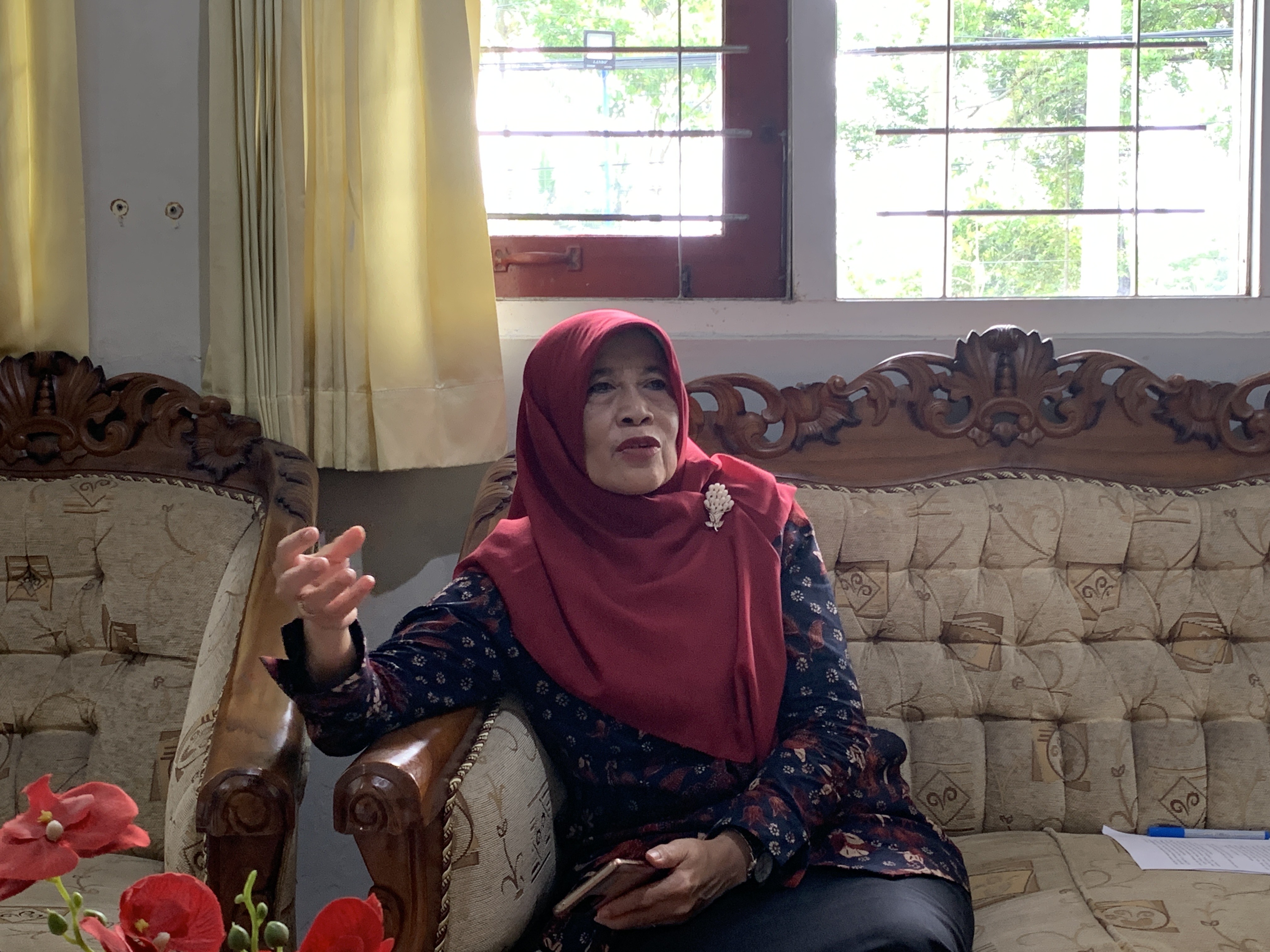 Kepala Disperinaker Temanggung, Sri Endang Praptaningsih.