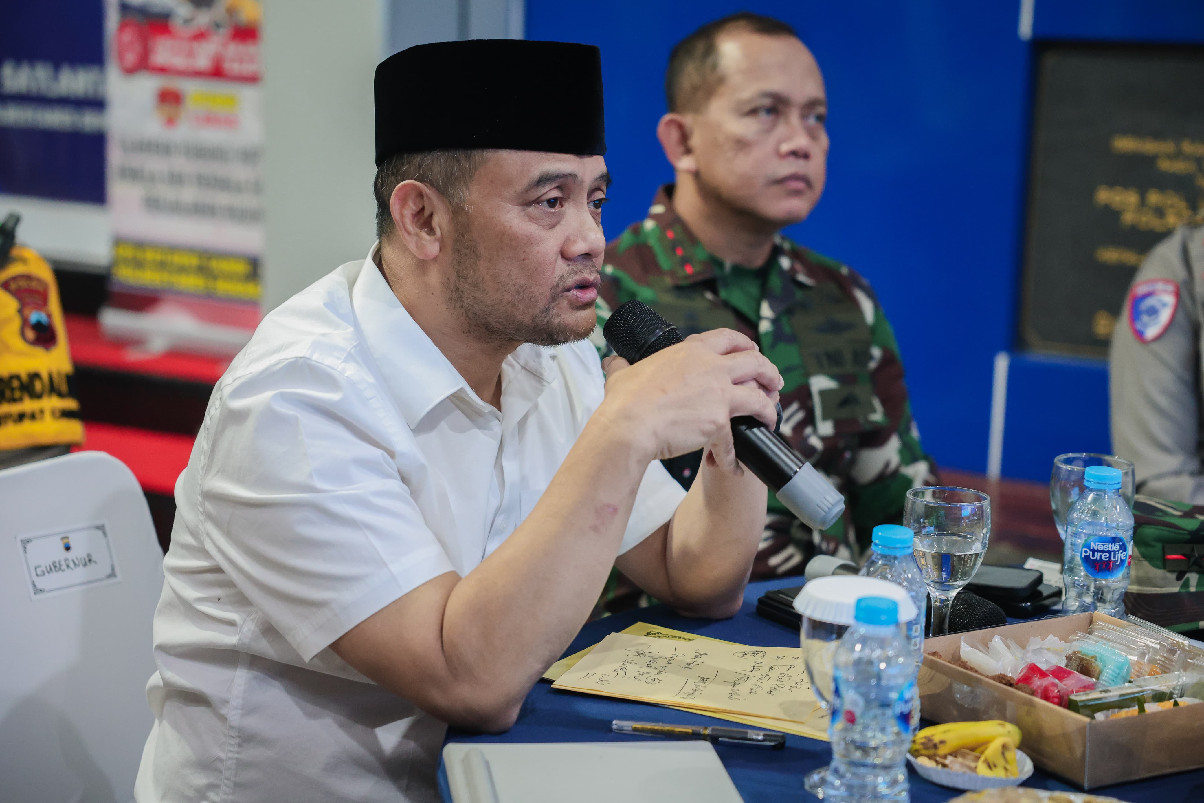 Gubernur Ahmad Luthfi meminta warga untuk tenang selama mudik lebaran.