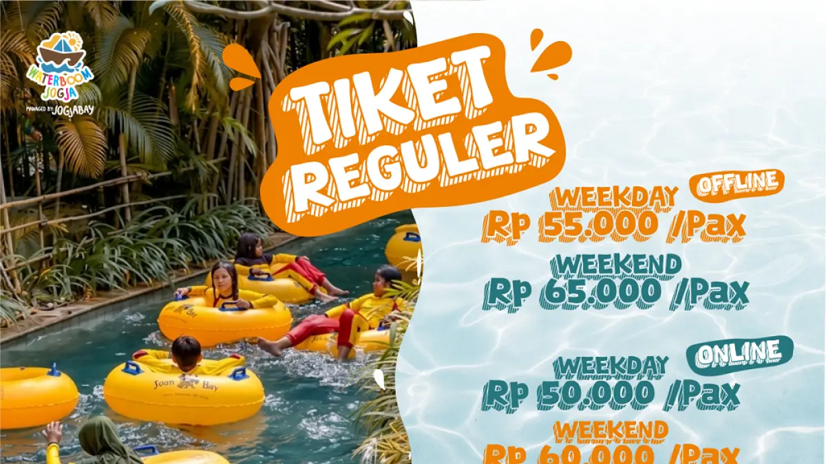 Harga Tiket Waterboom Jogja Bulan April 2026 Pembelian Offline Maupun Online

&nbsp;
