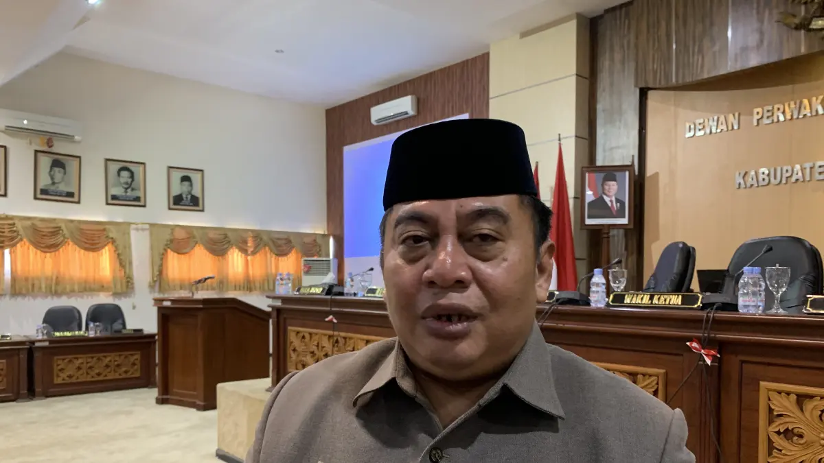 Ketua DPRD Kabupaten Temanggung Yunianto. (Devi Khofifatur Rizqi/Jawa Pos Radar Magelang)