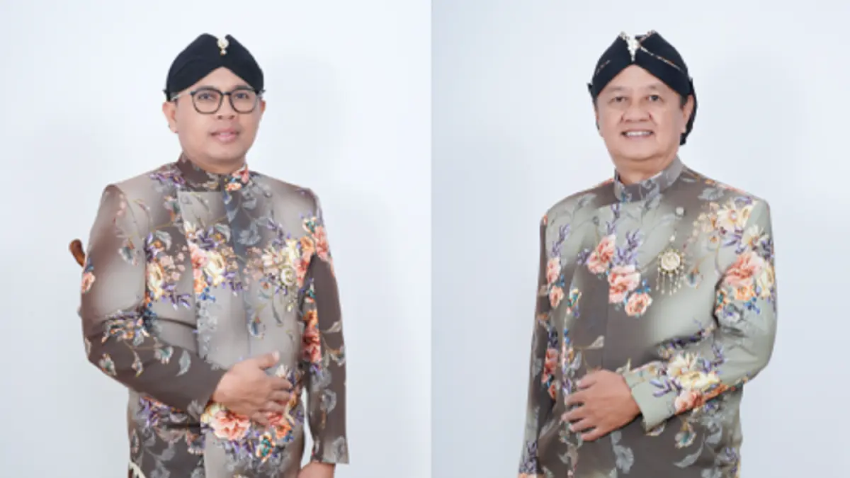 Wali Kota Magelang Damar Prasetyono dan Wakil Wali Kota dr. Sri Harso.
