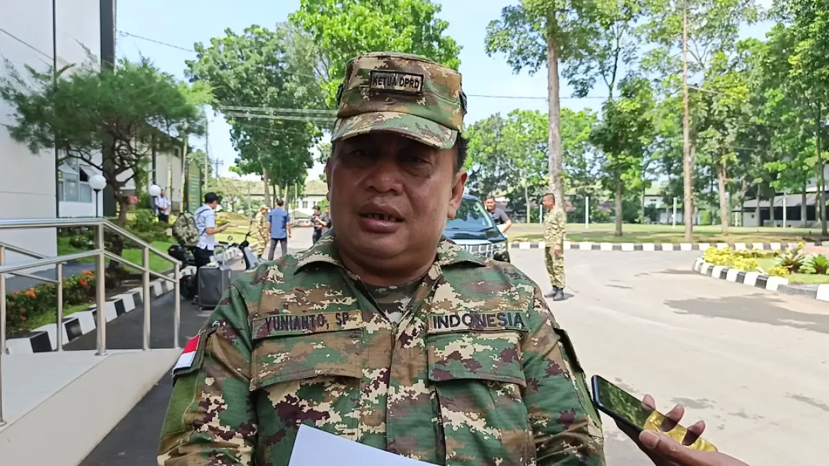 Ketua DPRD Kabupaten Temanggung Yunianto (ROFIK SYARIF GP/JAWA POS RADAR MAGELANG)