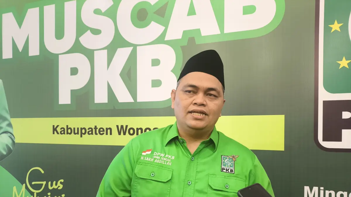 Sarif Abdillah ketua DPW PKB Jawa Tengah (Sigit Rahmanto/Jawa Pos Radar Magelang).
