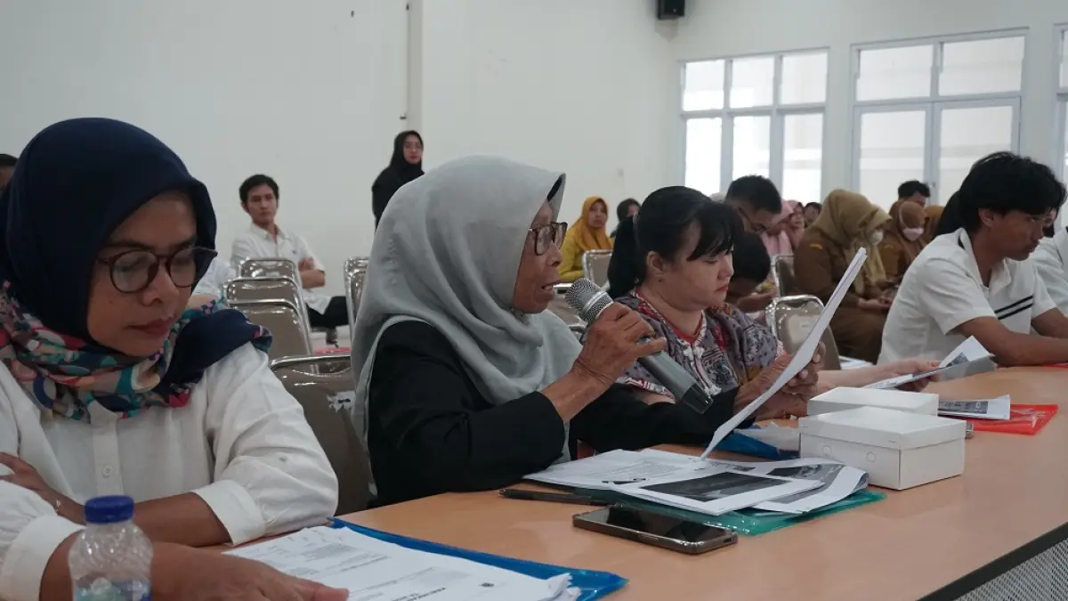 Pelaku UMKM antusias mengikuti sosialisasi ketentuan di bidang cukai yang diselenggarakan Diskominsta Kota Magelang, Senin (20/4/2026).